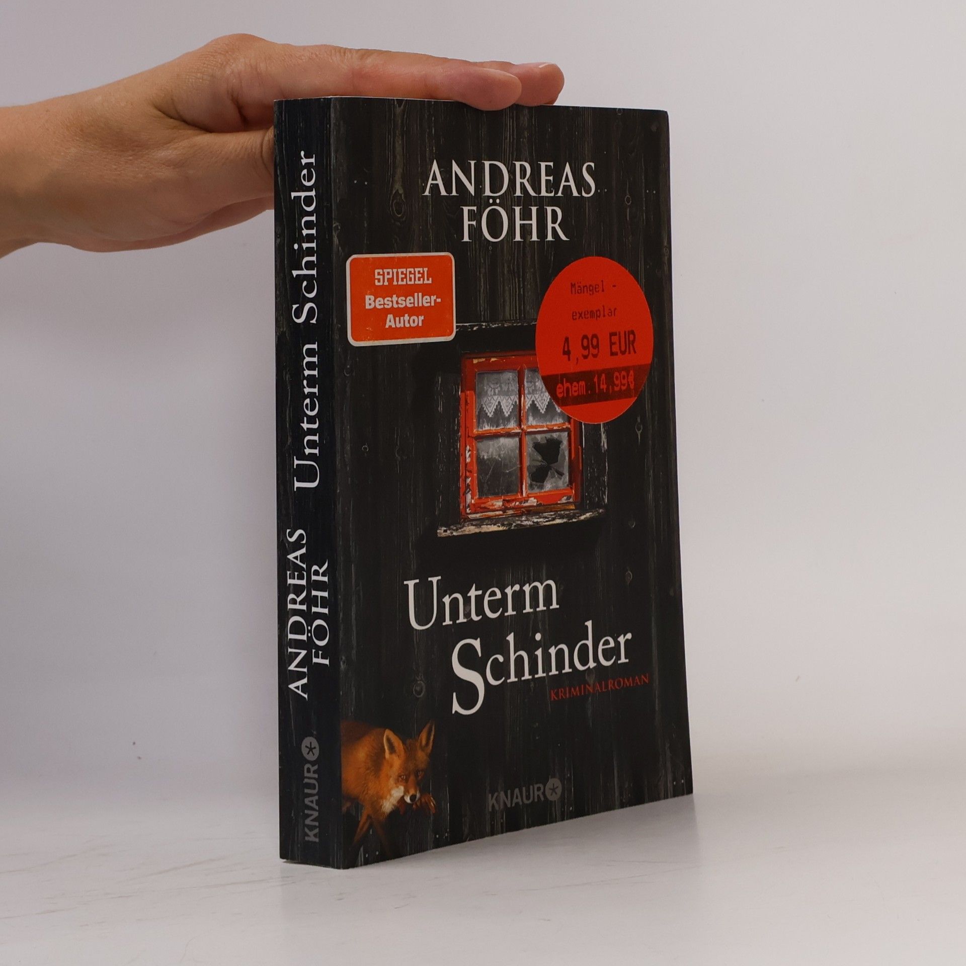 Andreas Föhr Unterm Schinder