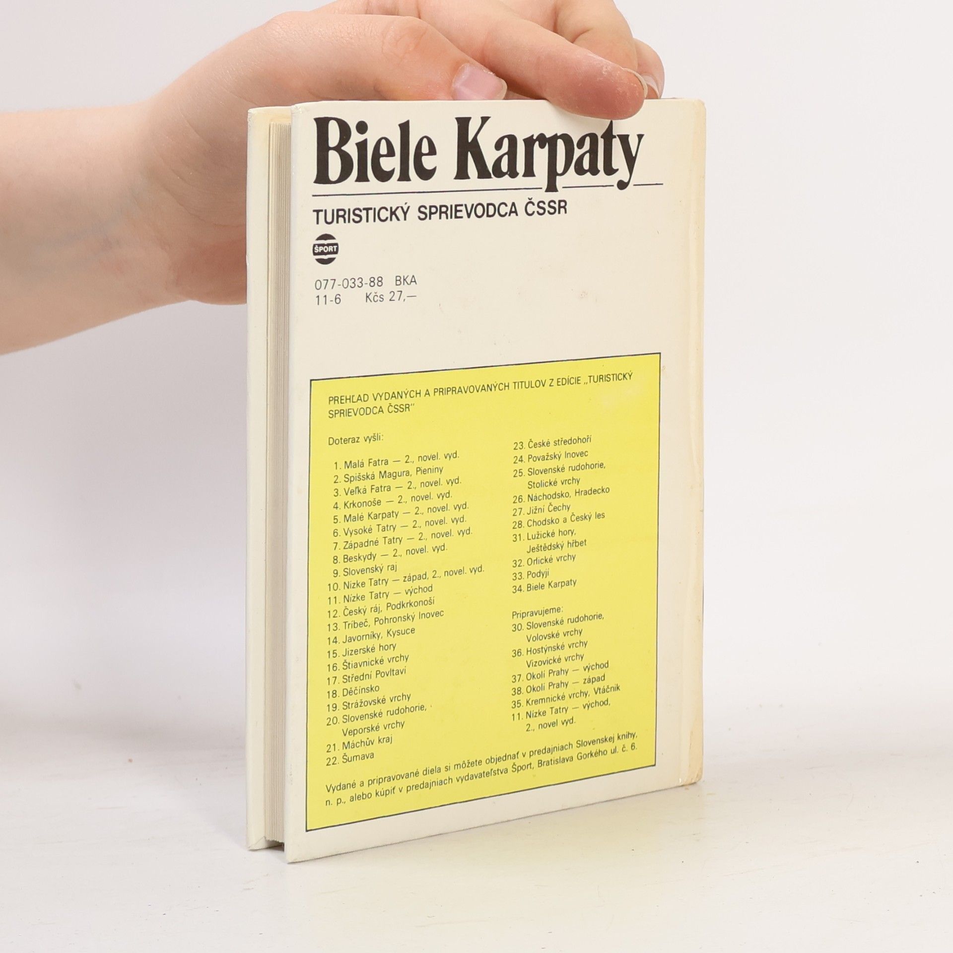 Bartolomej Vavrík Biele Karpaty