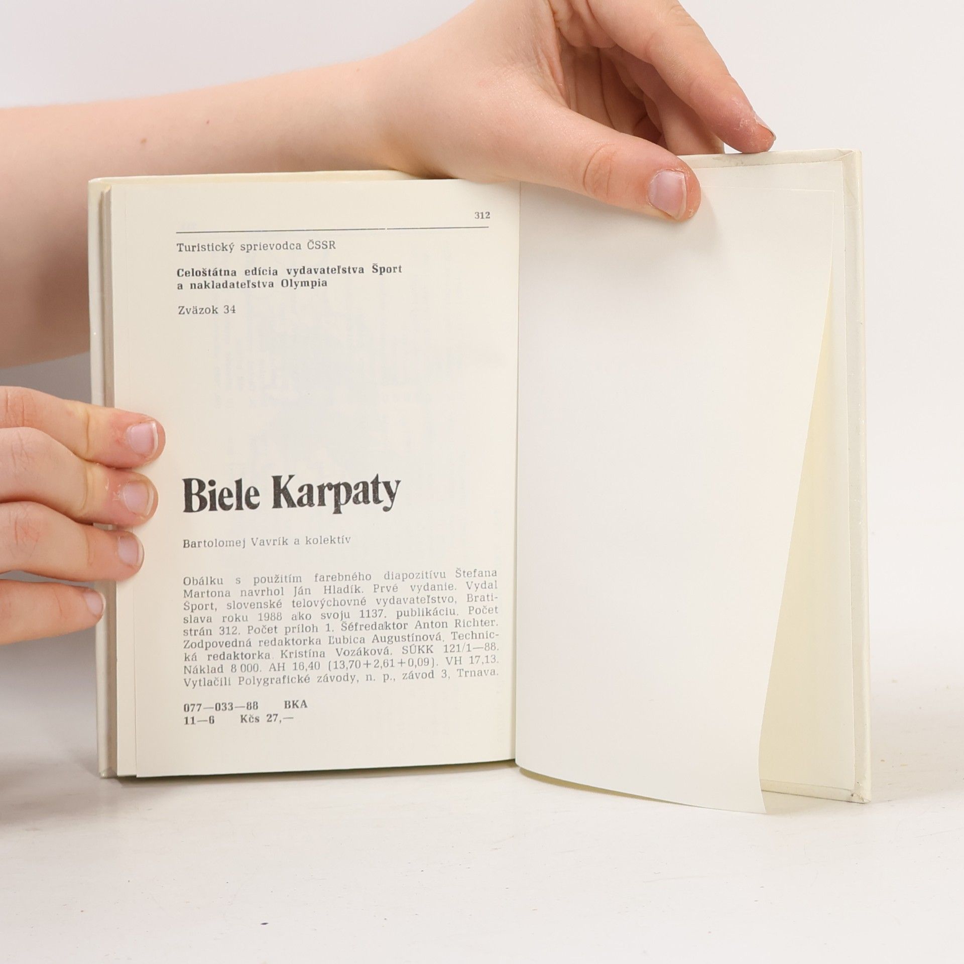 Bartolomej Vavrík Biele Karpaty