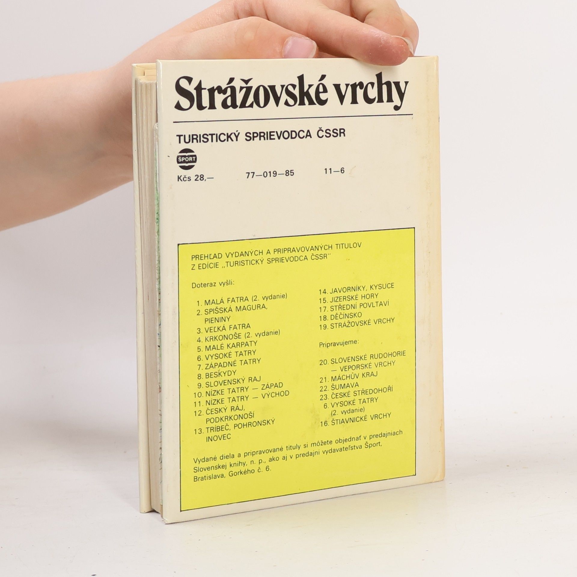 Kolektiv autorů Strážovské vrchy