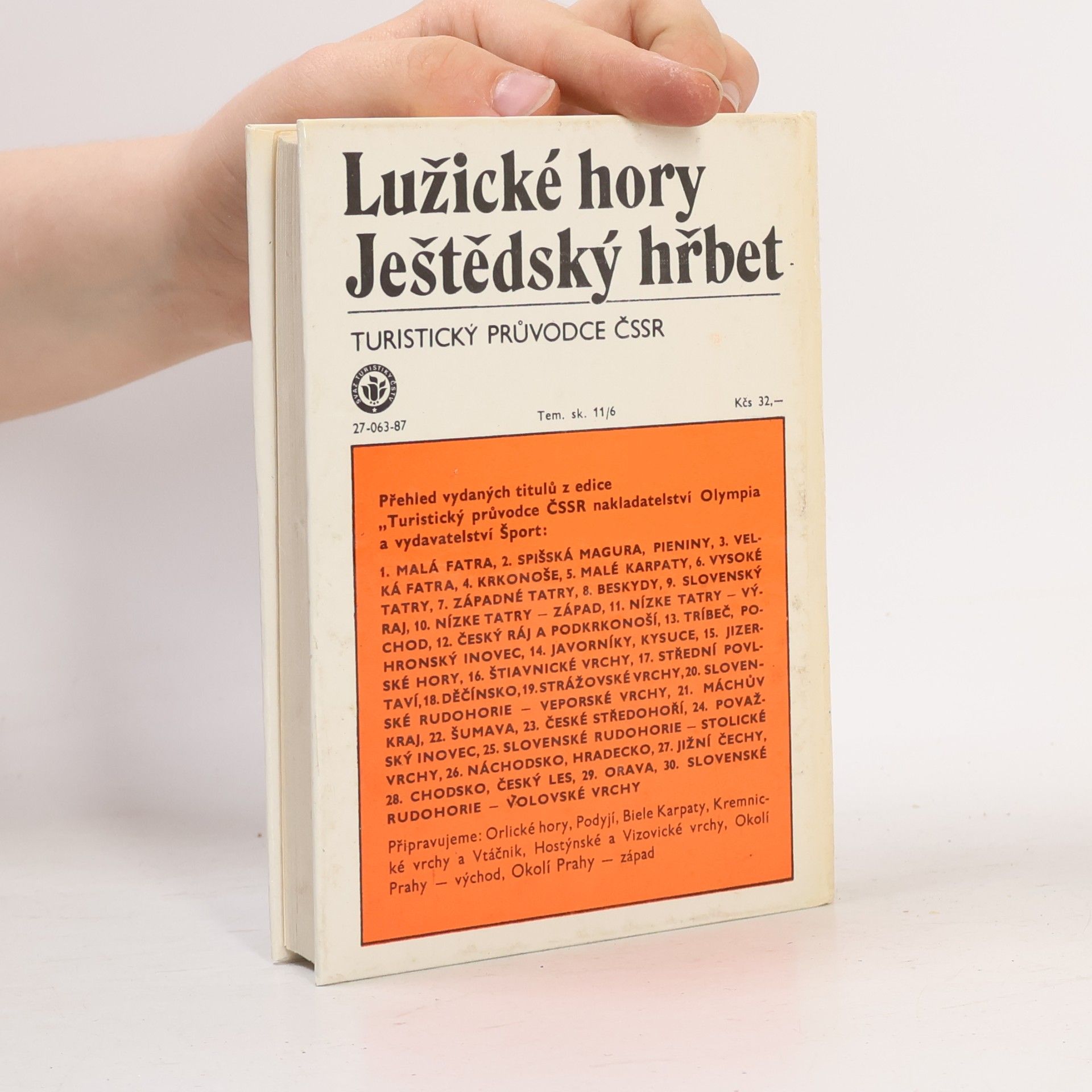 Bohumil Stehlík Lužické hory. Ještědský hřbet