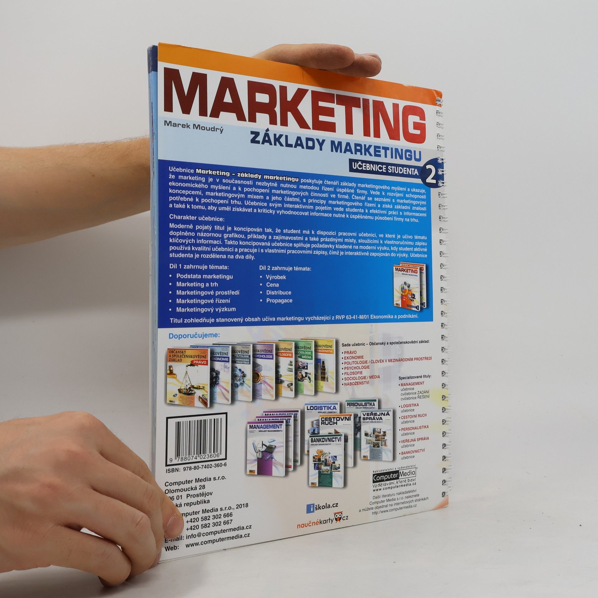 Marek Moudrý Marketing. základy marketingu. Díl 2.