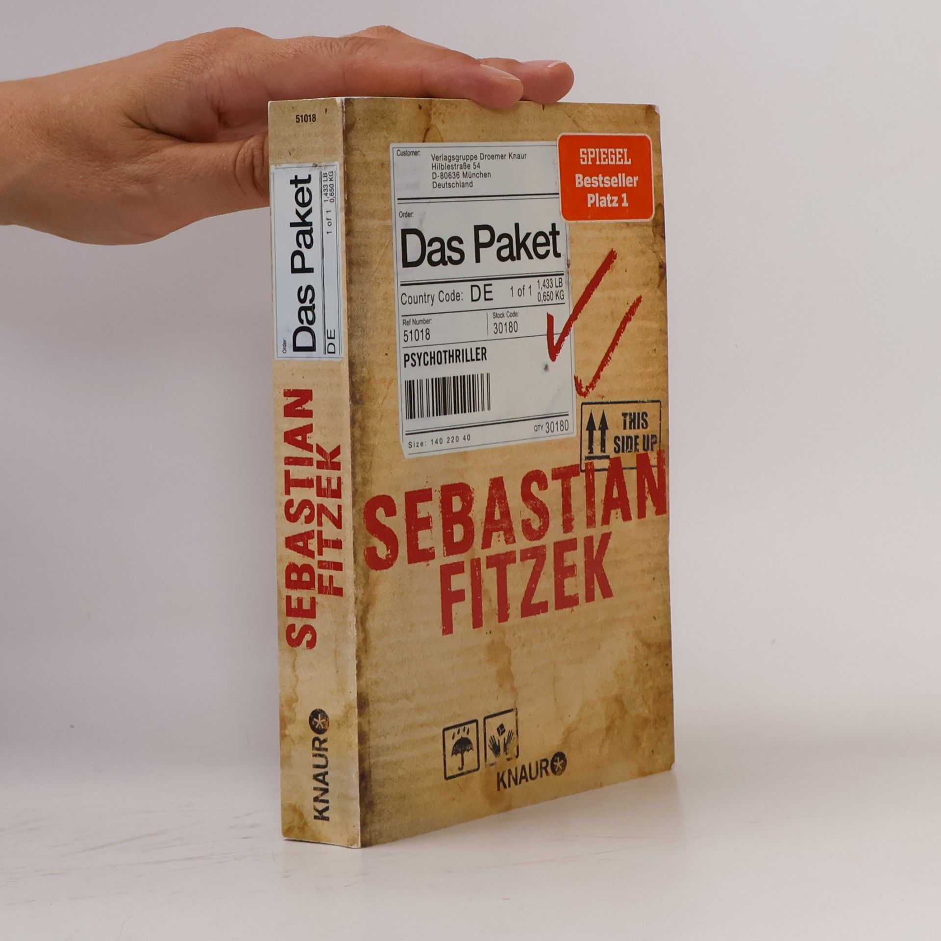 Sebastian Fitzek Das Paket