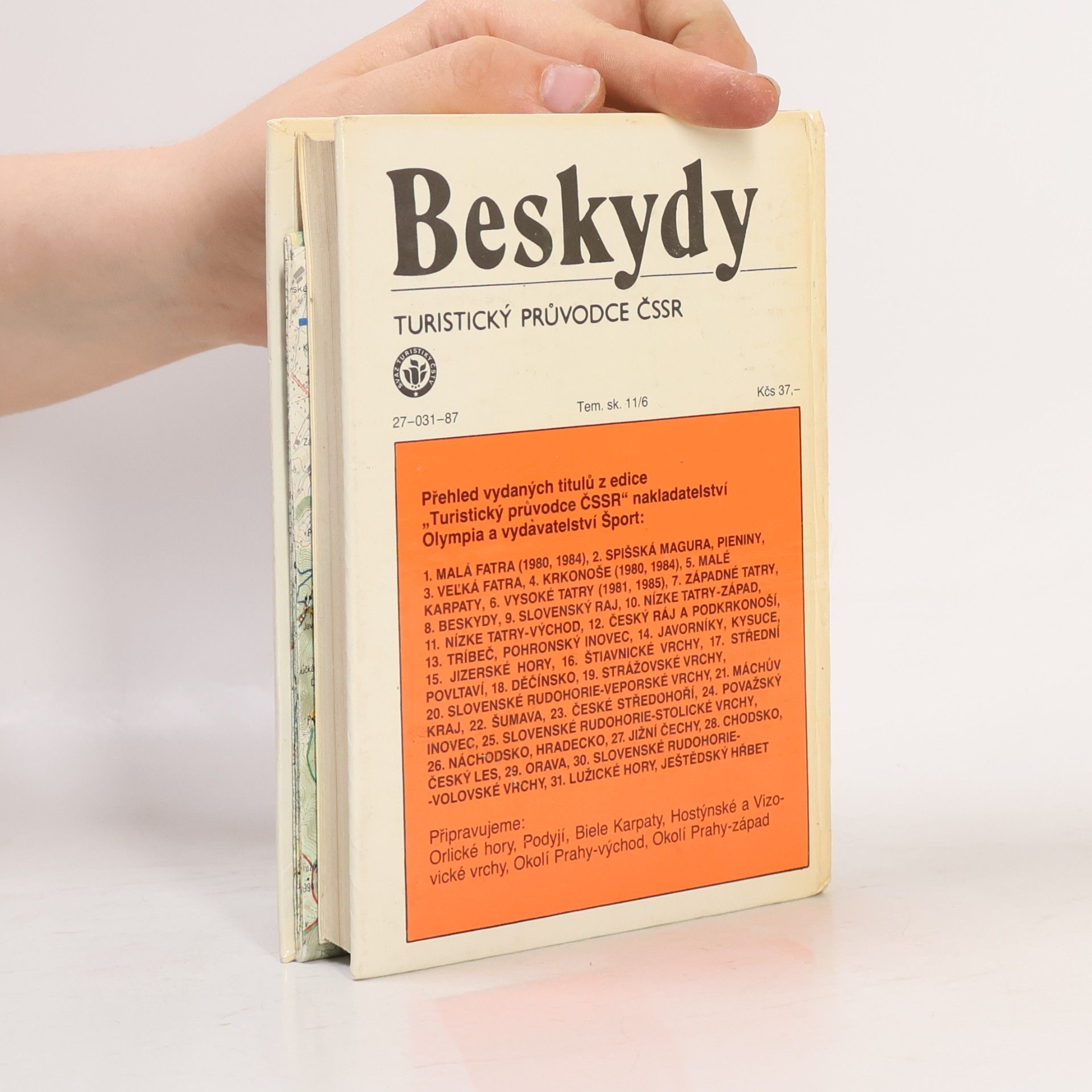 Various authors Beskydy. Turistický průvodce ČSSR 8