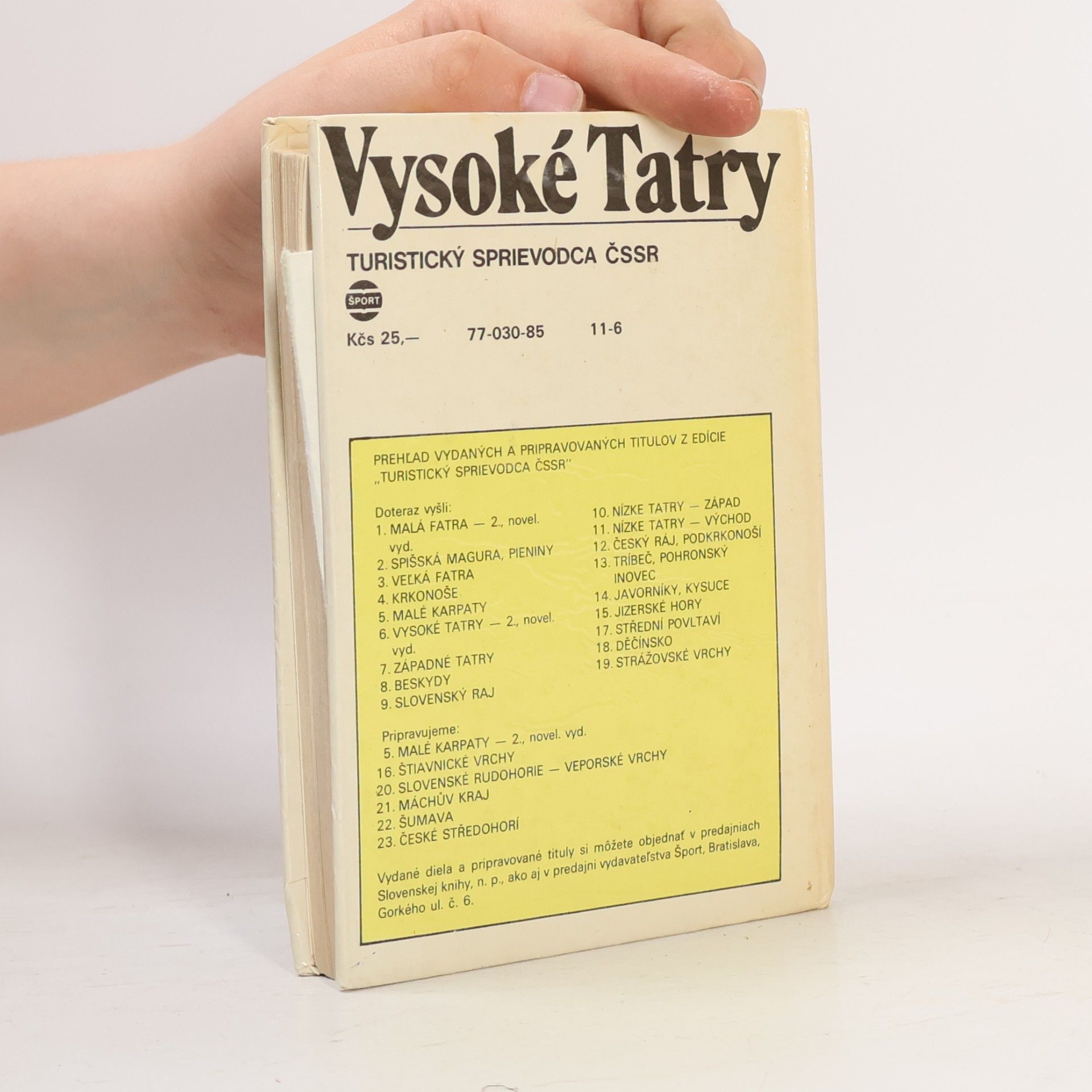 Július Andráši Vysoké Tatry. Zväzok 6