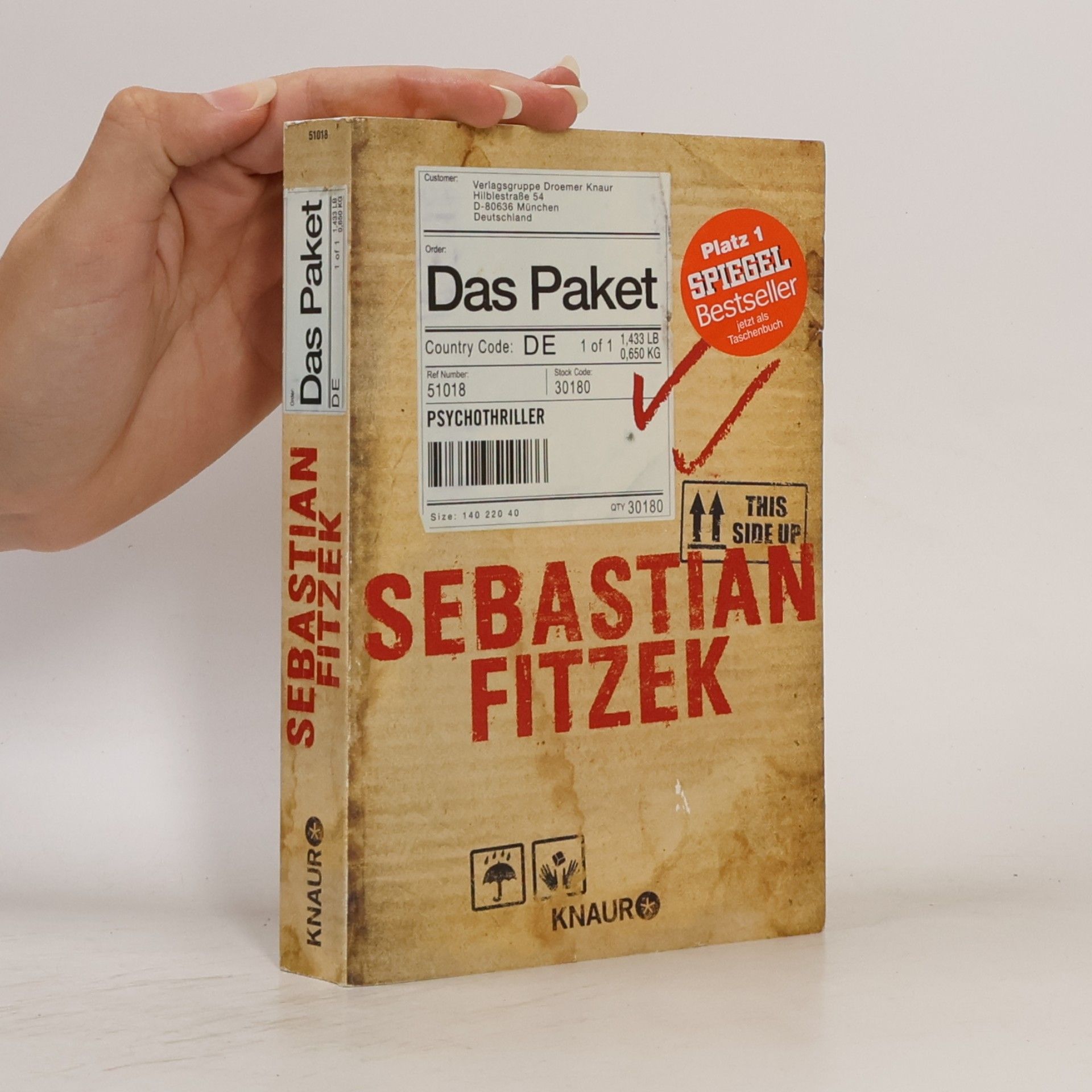 Sebastian Fitzek Das Paket