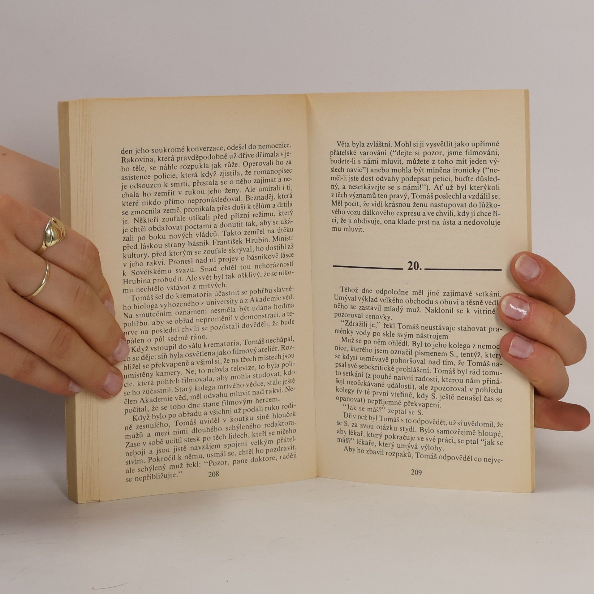 Milan Kundera Nesnesitelná lehkost bytí