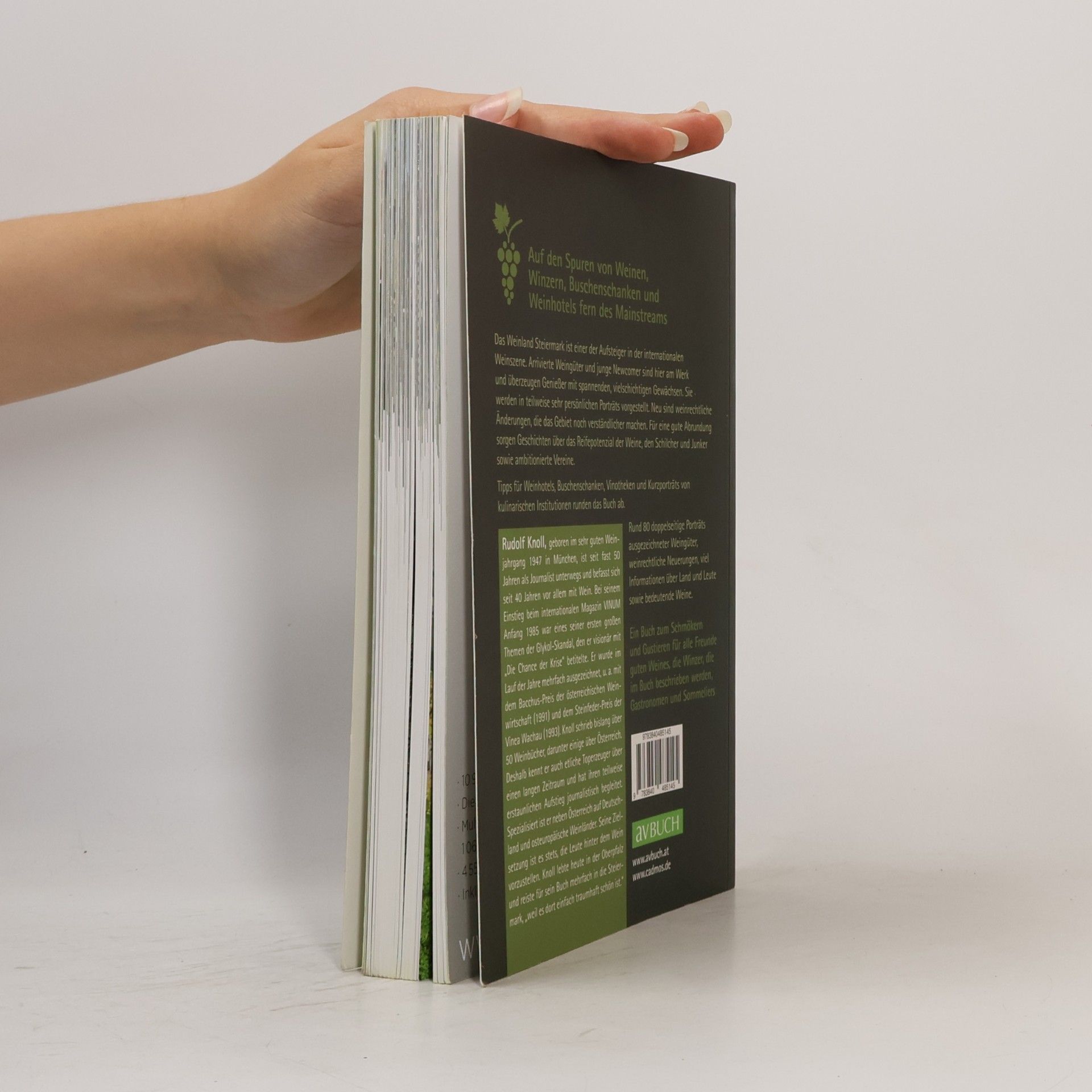 Rudolf Knoll Das ultimative Weinbuch - Steiermark