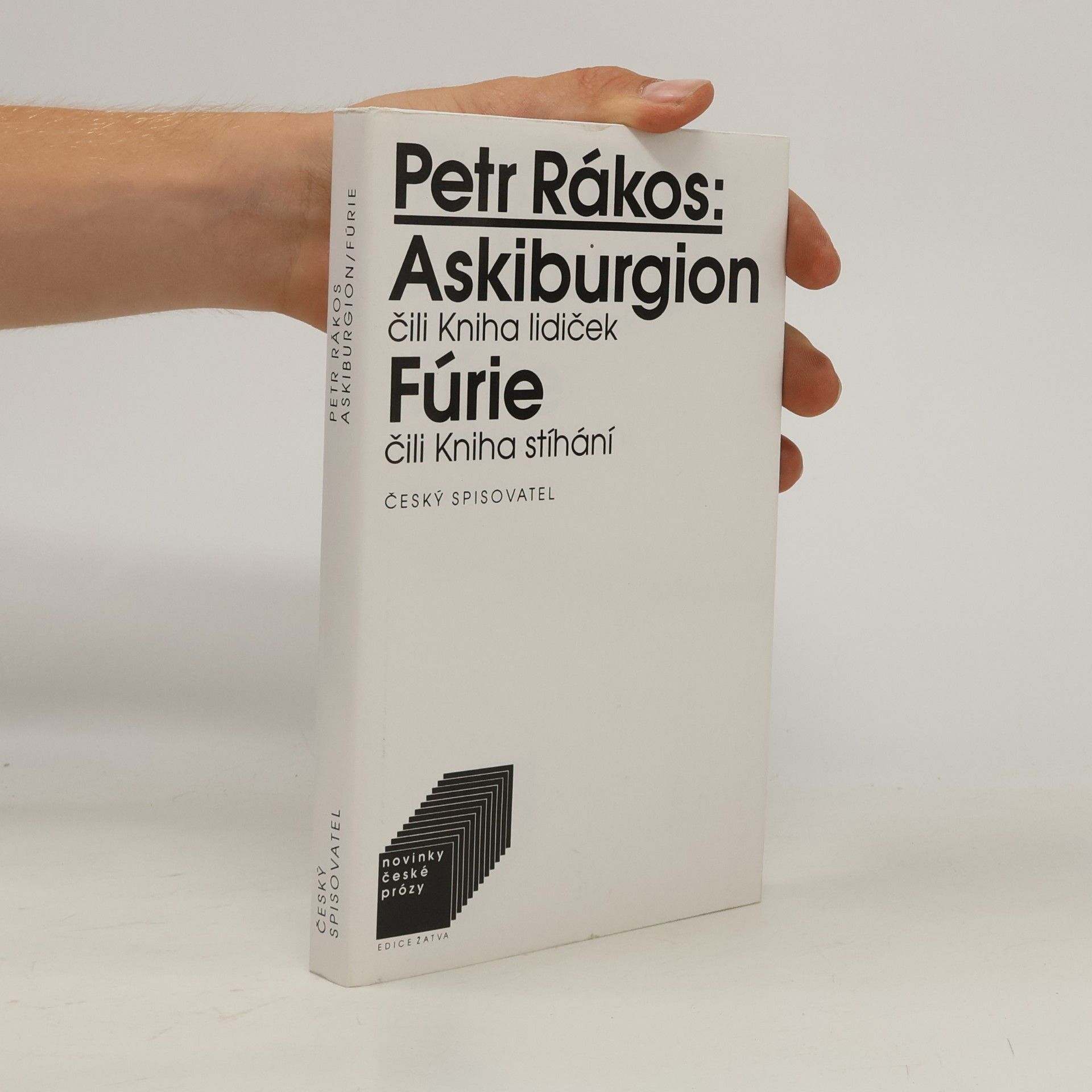 Petr Rákos Askiburgion čili Kniha lidiček