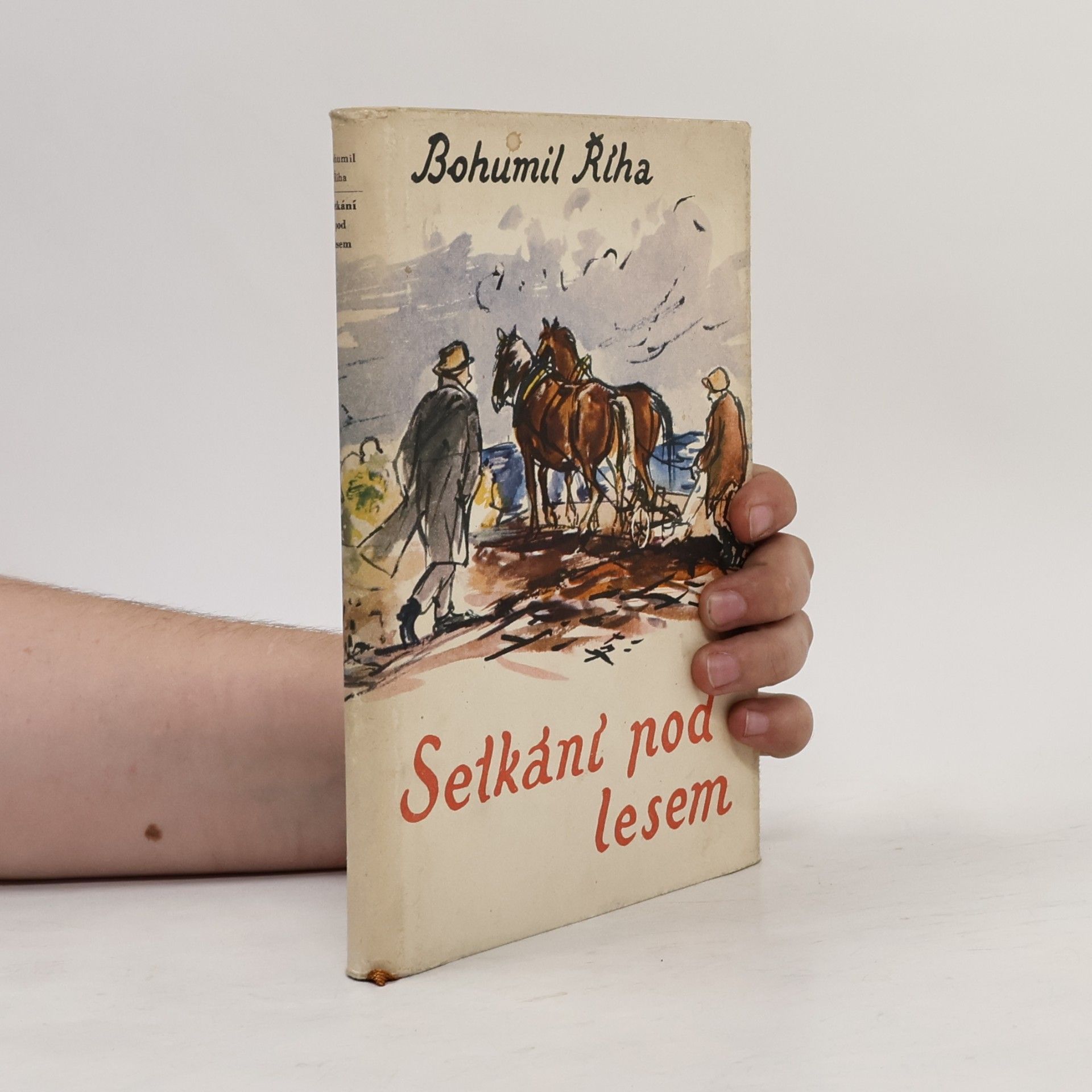 Bohumil Říha Setkání pod lesem