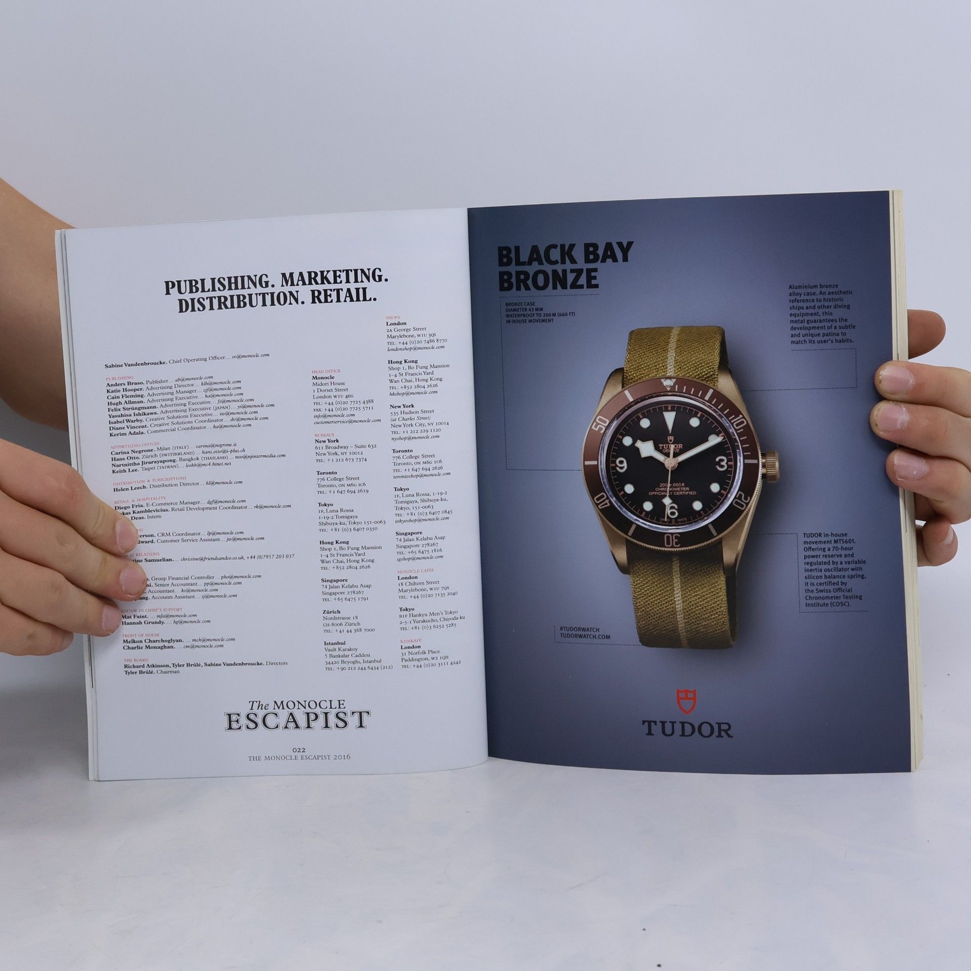 AA.VV. Monocle. The Escapist 4/2016