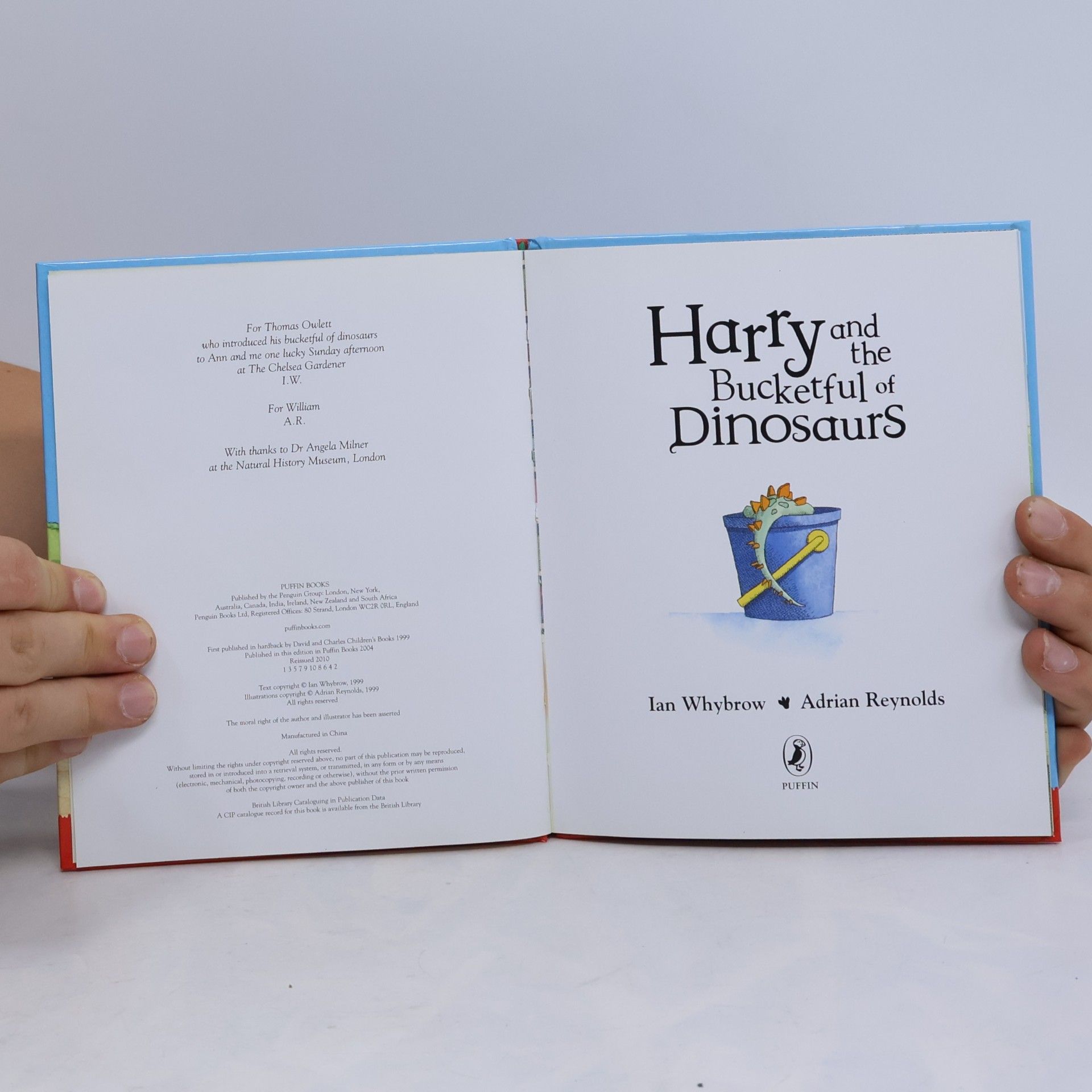 Ian Whybrow Harry and the Bucketful of Dinosaurs