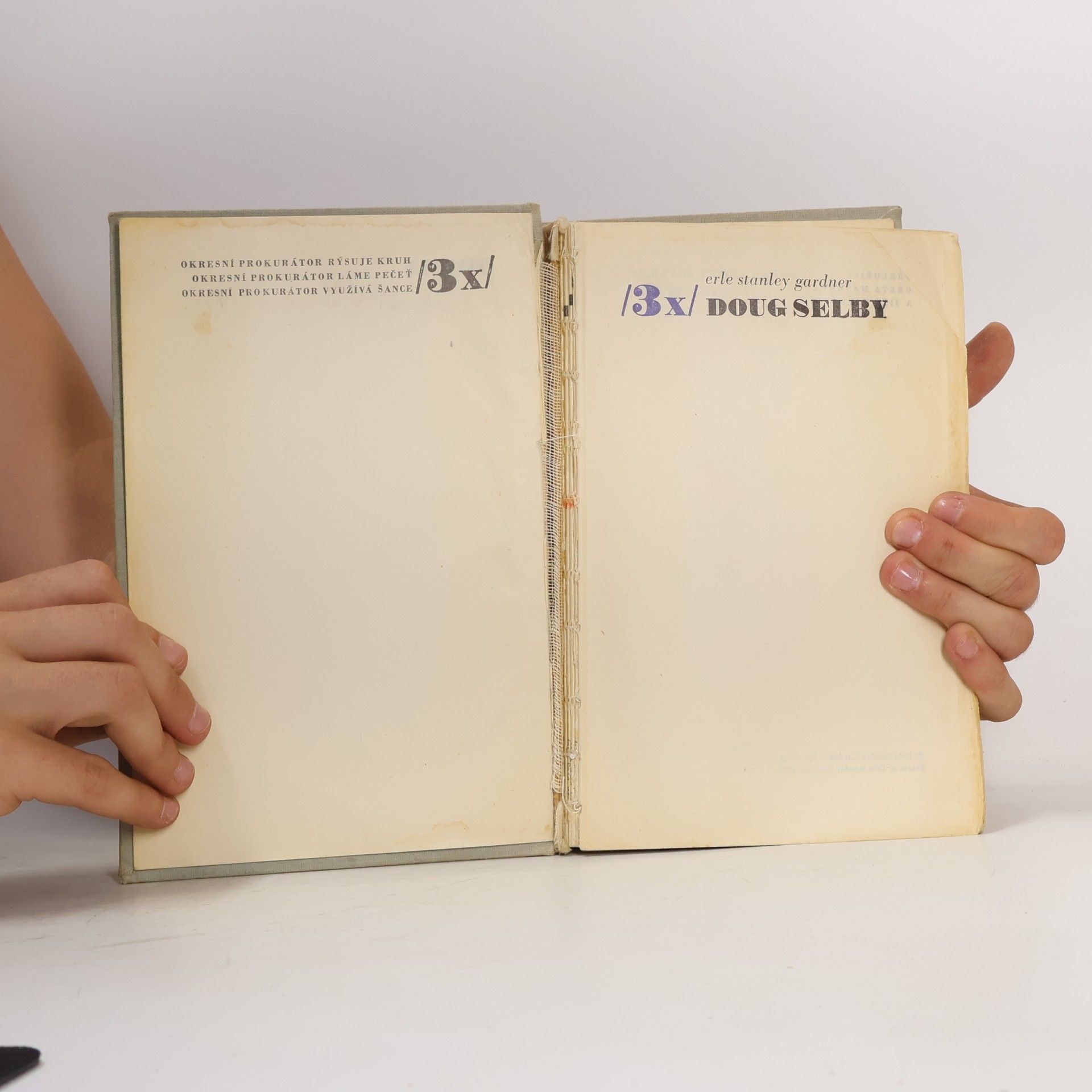 Erle Stanley Gardner 3x Doug Selby