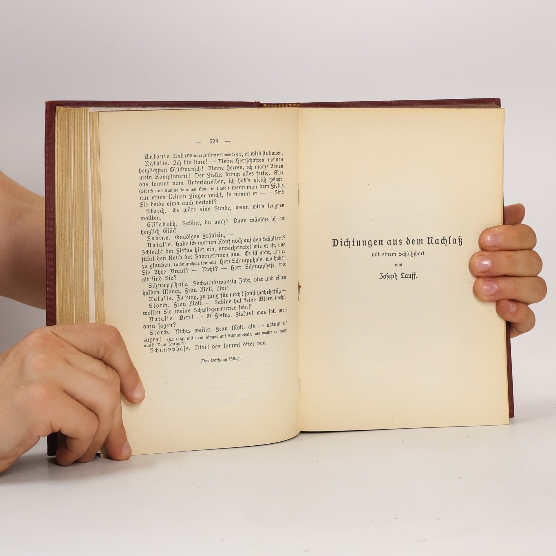 Julius Wolff Sämtliche Werke. XVIII. Schauspiele und Dichtungen aus dem Nachlaß
