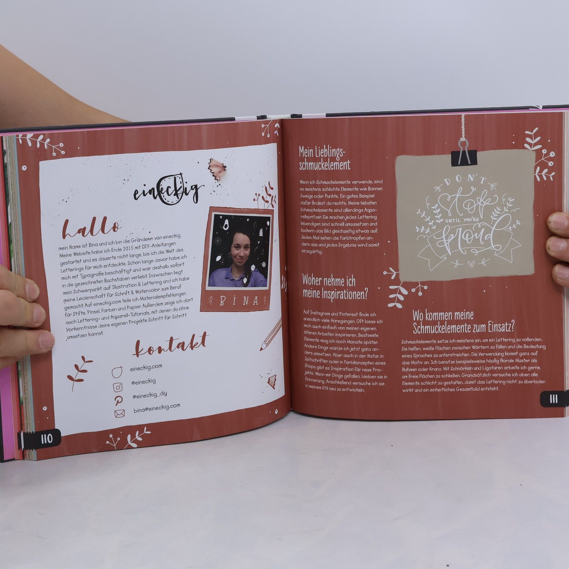 Annika Handlettering - die Welt der Schmuckelemente