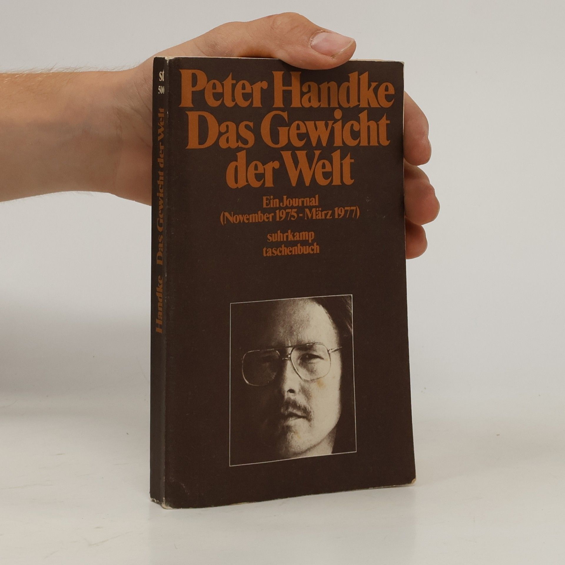 Peter Handke Das Gewicht der Welt