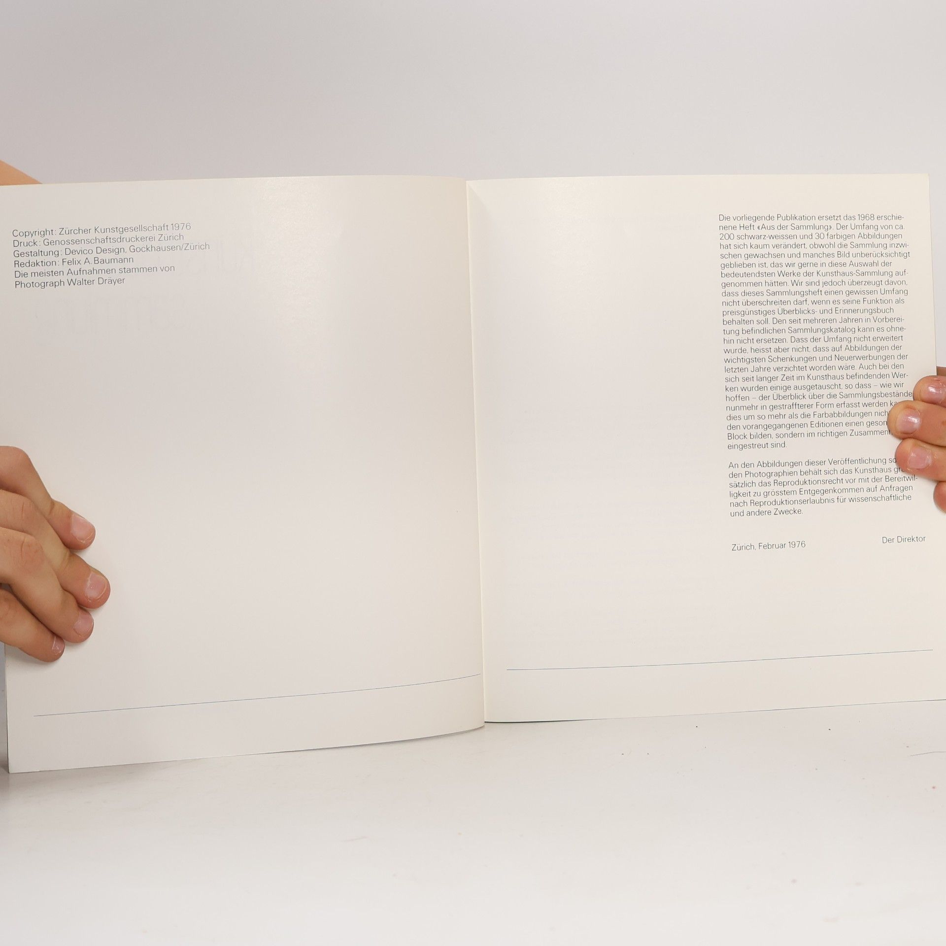 Collectif d'auteurs Kunsthaus Zürich Sammlung