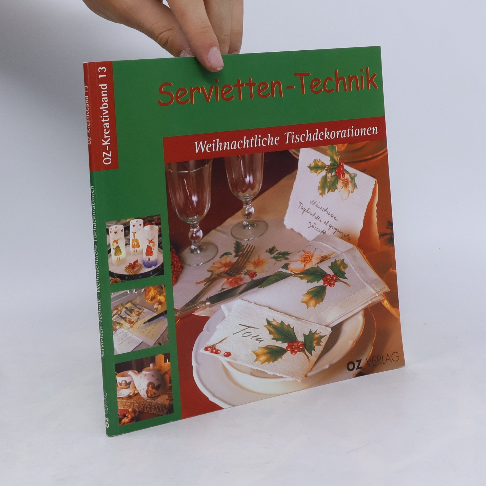 Kolektiv autorů Servietten-Technik - weihnachtliche Tischdekorationen