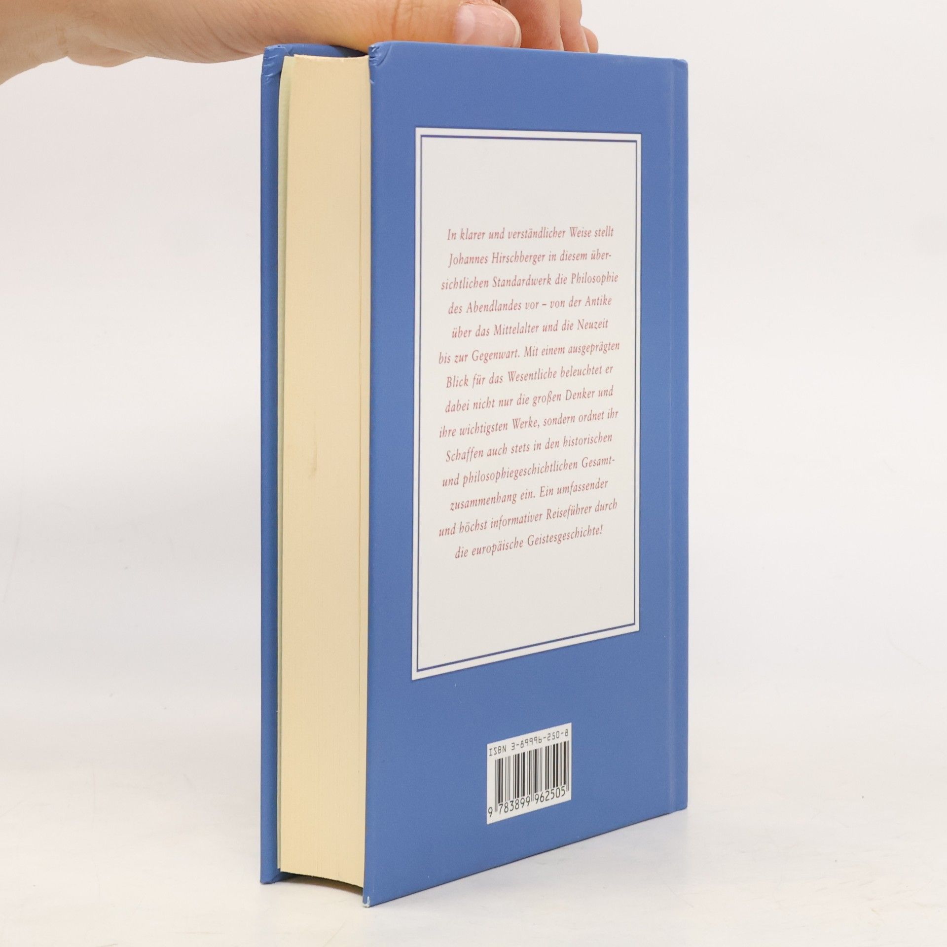 Johannes Hirschberger Kleine Philosophiegeschichte