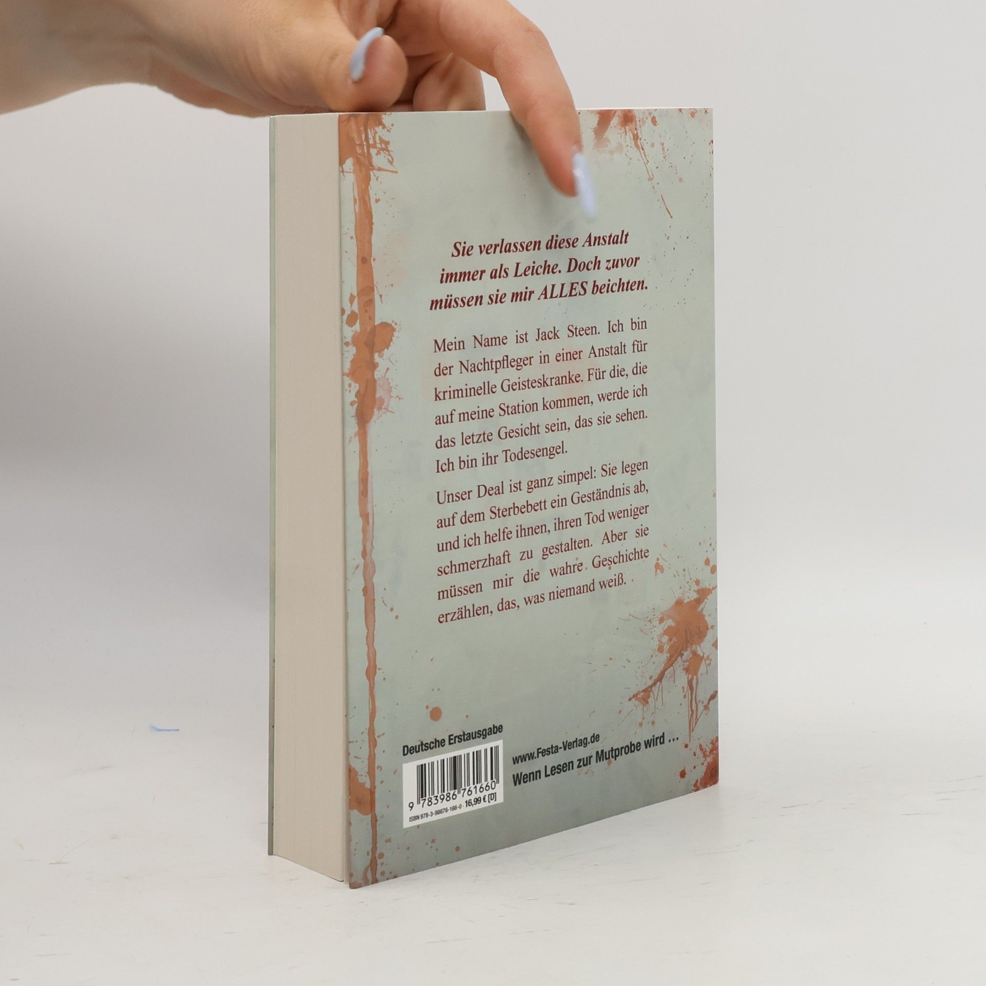 Jack Steen The Asylum Confessions - Beichten der Wahnsinnigen