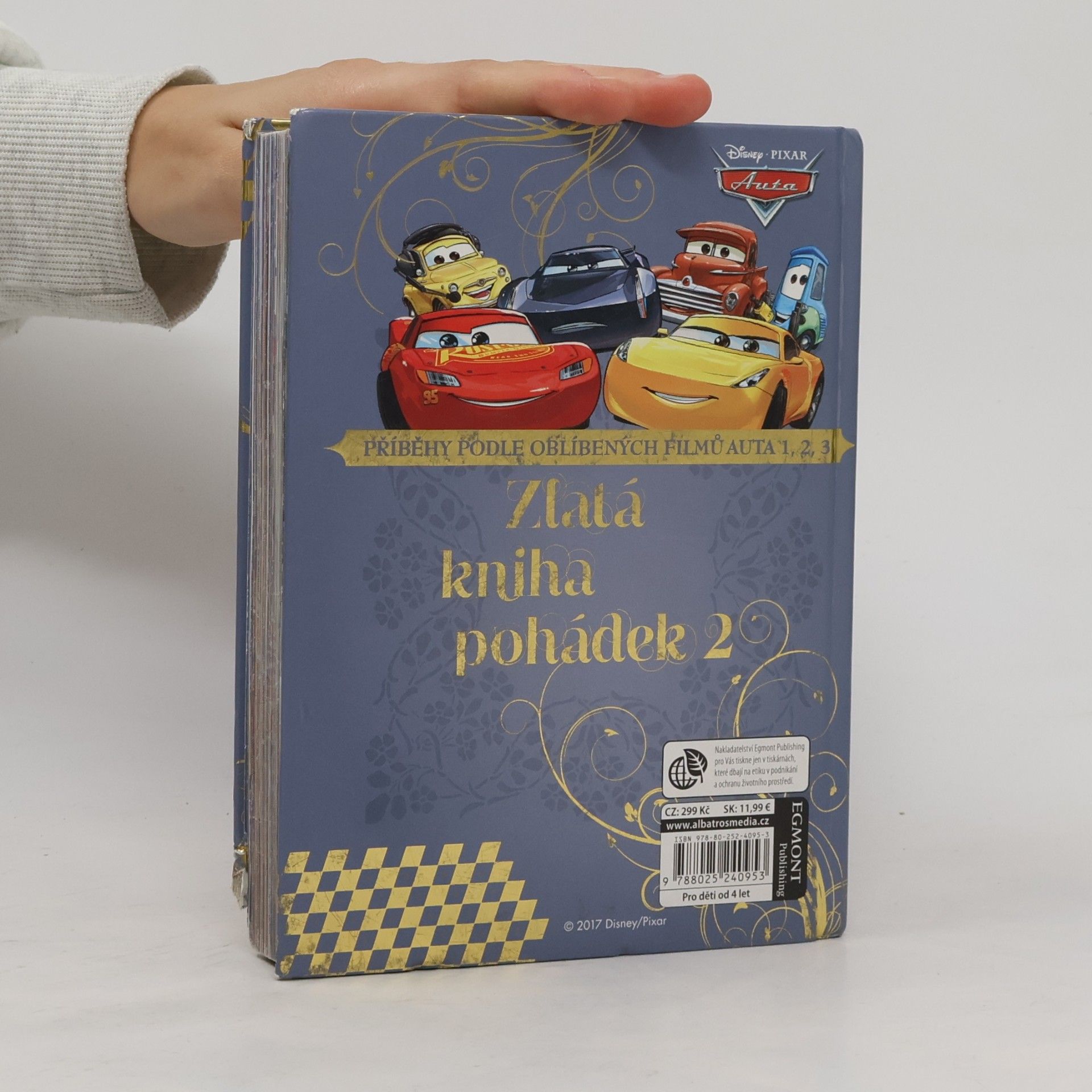 Walt Disney Auta Zlatá kniha pohádek 2