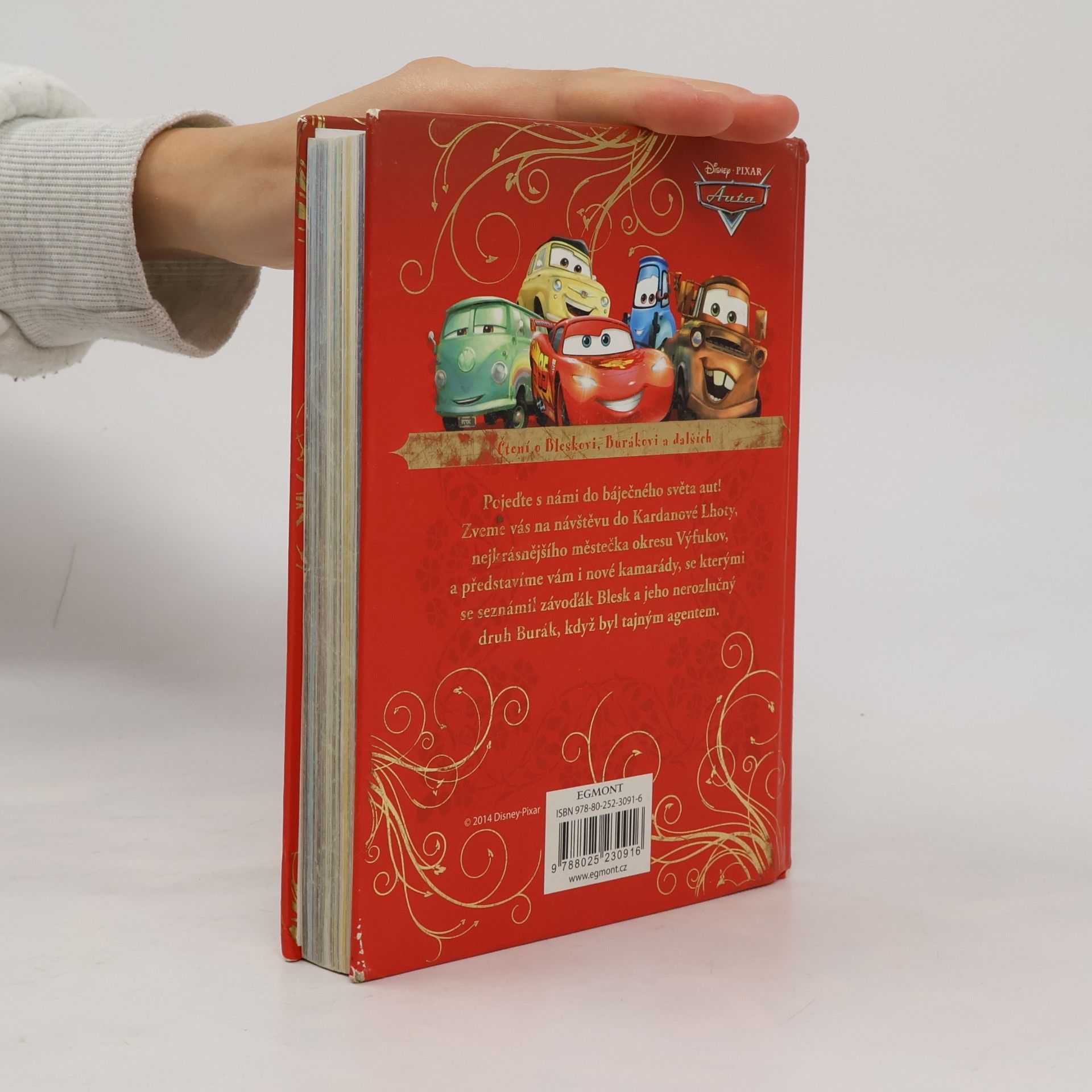 Walt Disney Auta - Zlatá kniha pohádek
