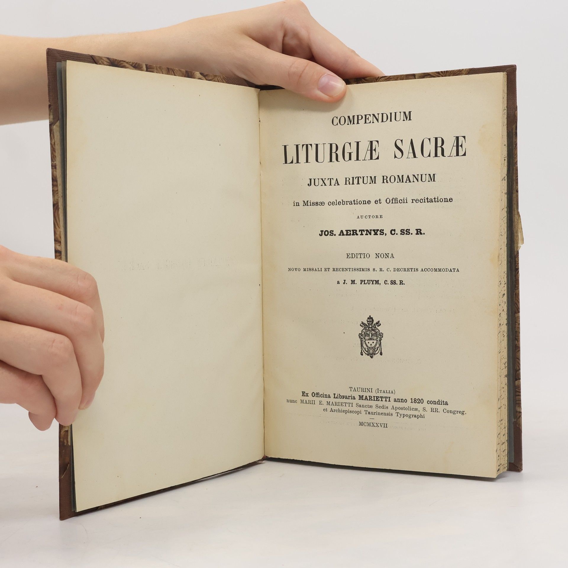 Jos Aertnys Compendium Liturgiae Sacrae
