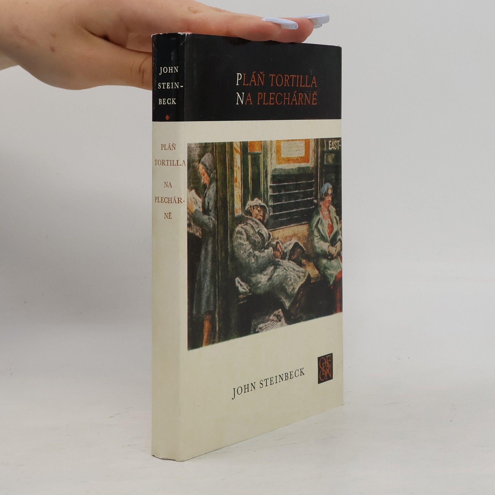 John Steinbeck Pláň Tortilla. Na plechárně