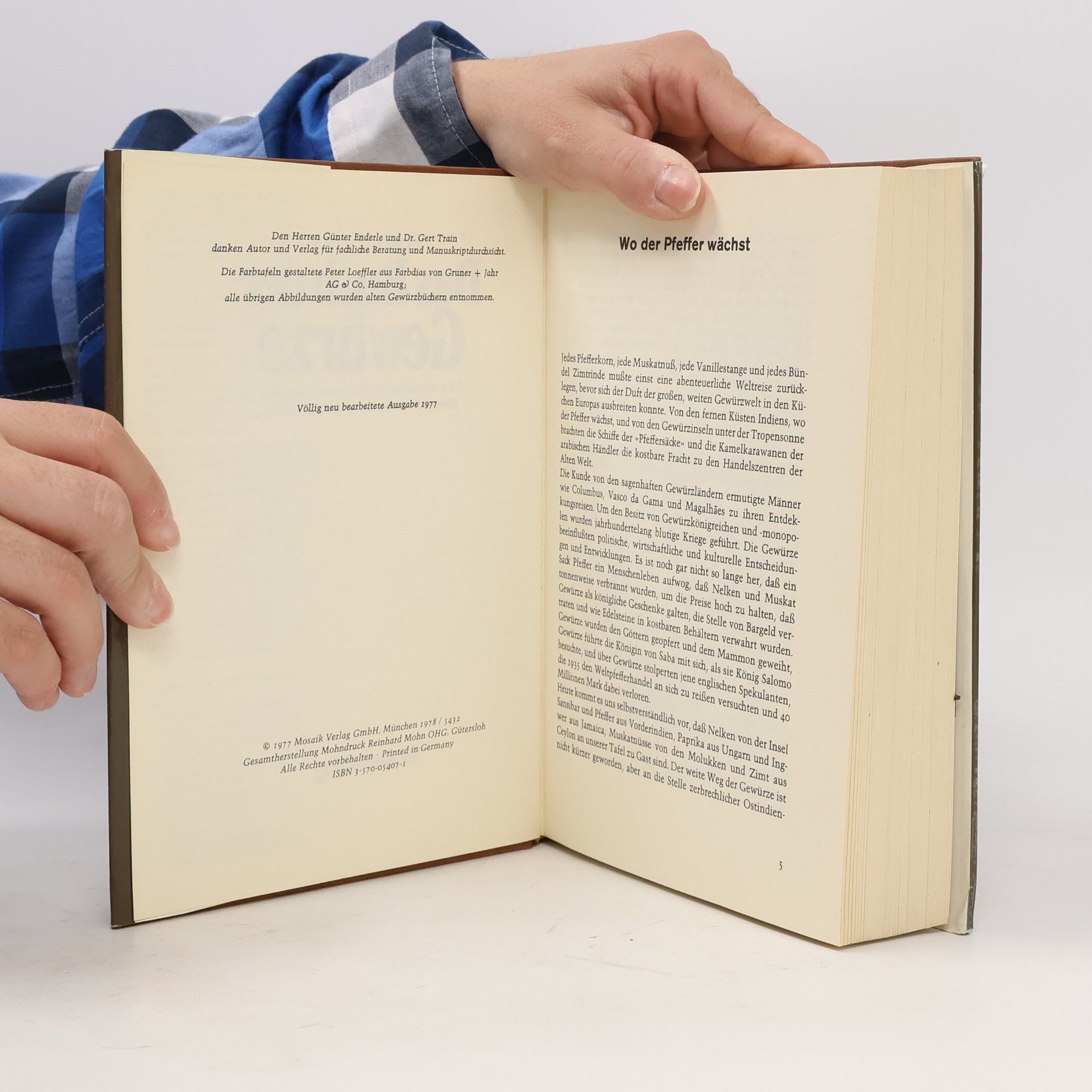 Roland Gööck Das Buch der Gewürze