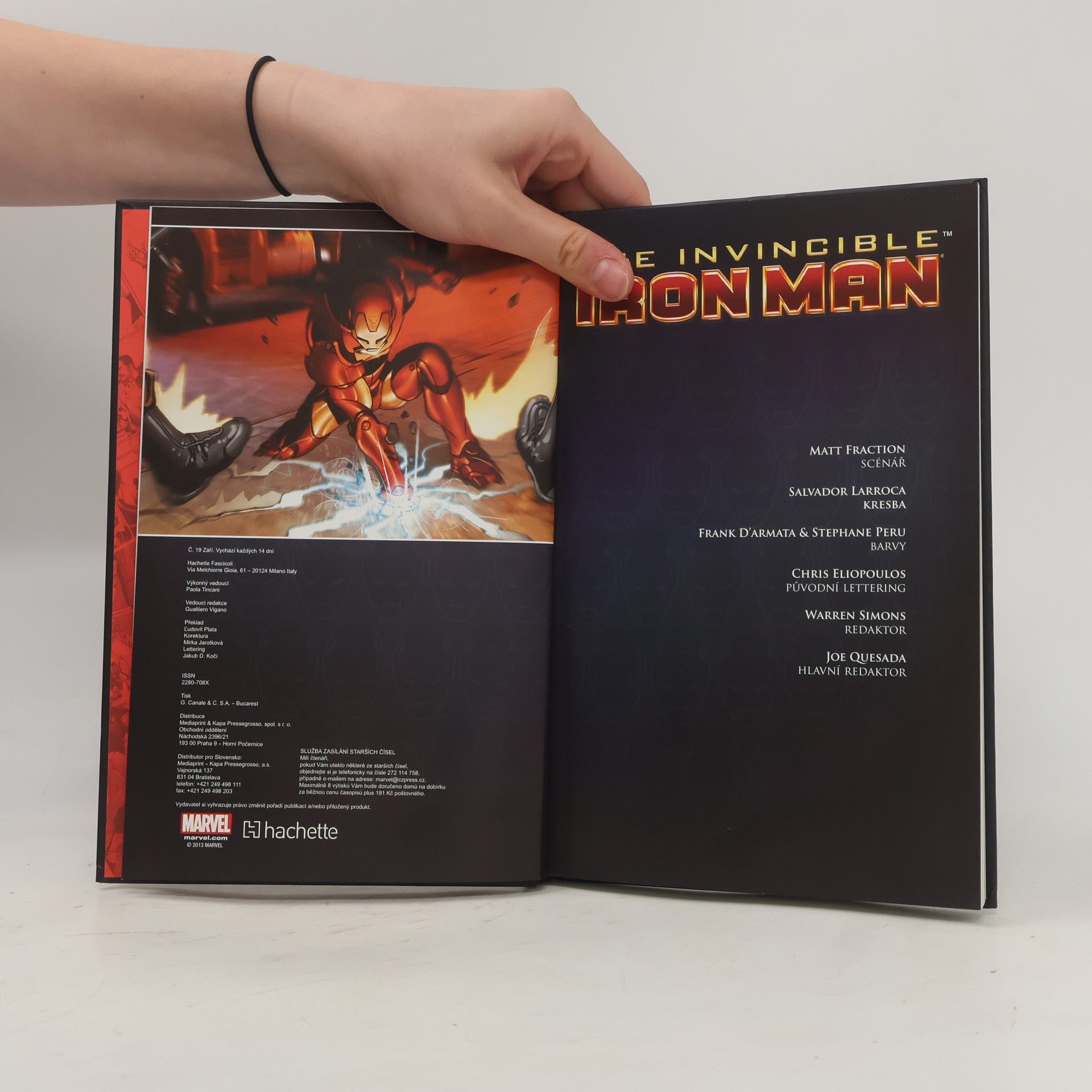 Salvador Larroca The Invincible Iron Man 58. Pět nočních můr