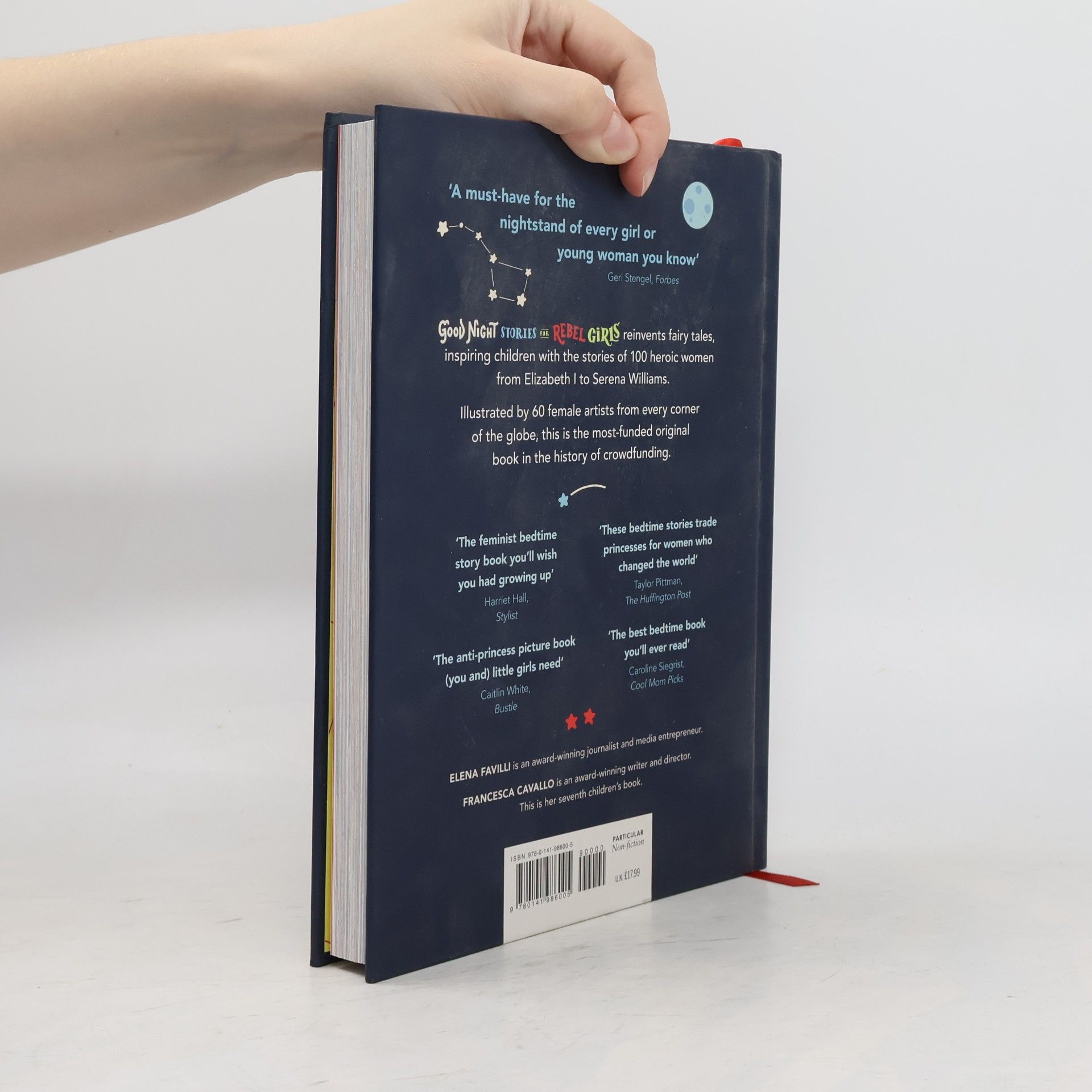 Elena Favilli Good Night Stories for Rebel Girls: 100 Tales of Extraordinary Women