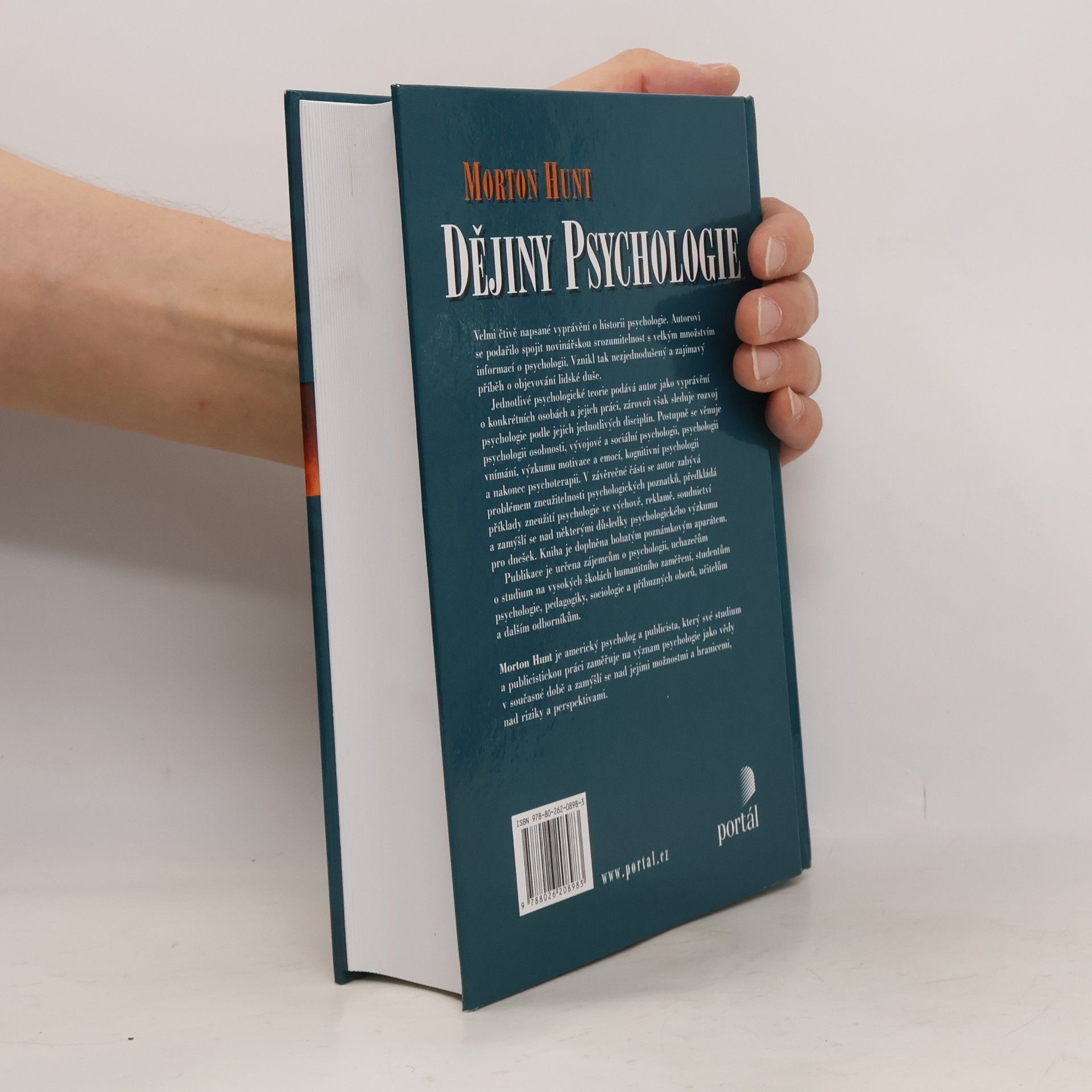 Morton Hunt Dějiny psychologie