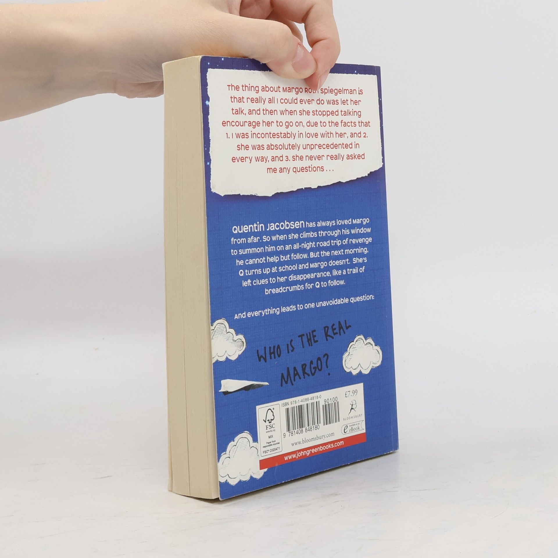 John Green Paper Towns