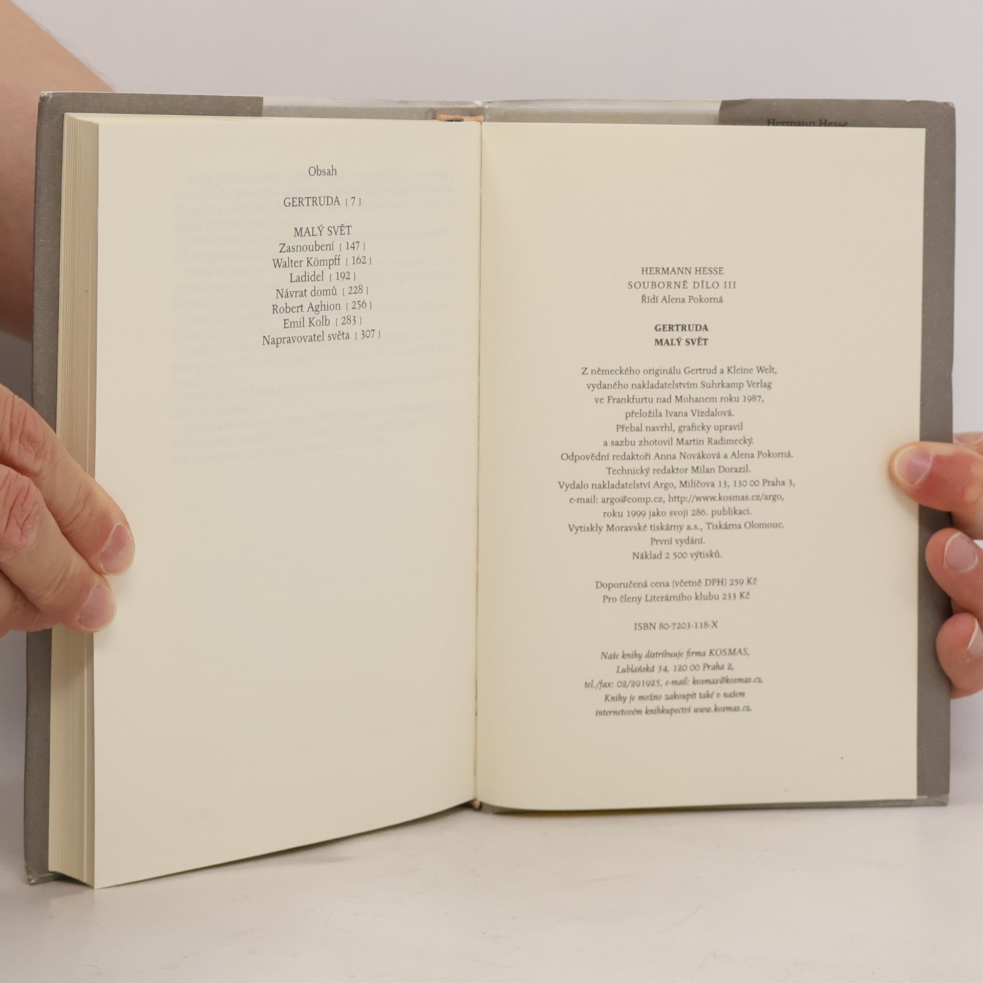 Hermann Hesse Hermann Hesse. Souborné dílo III