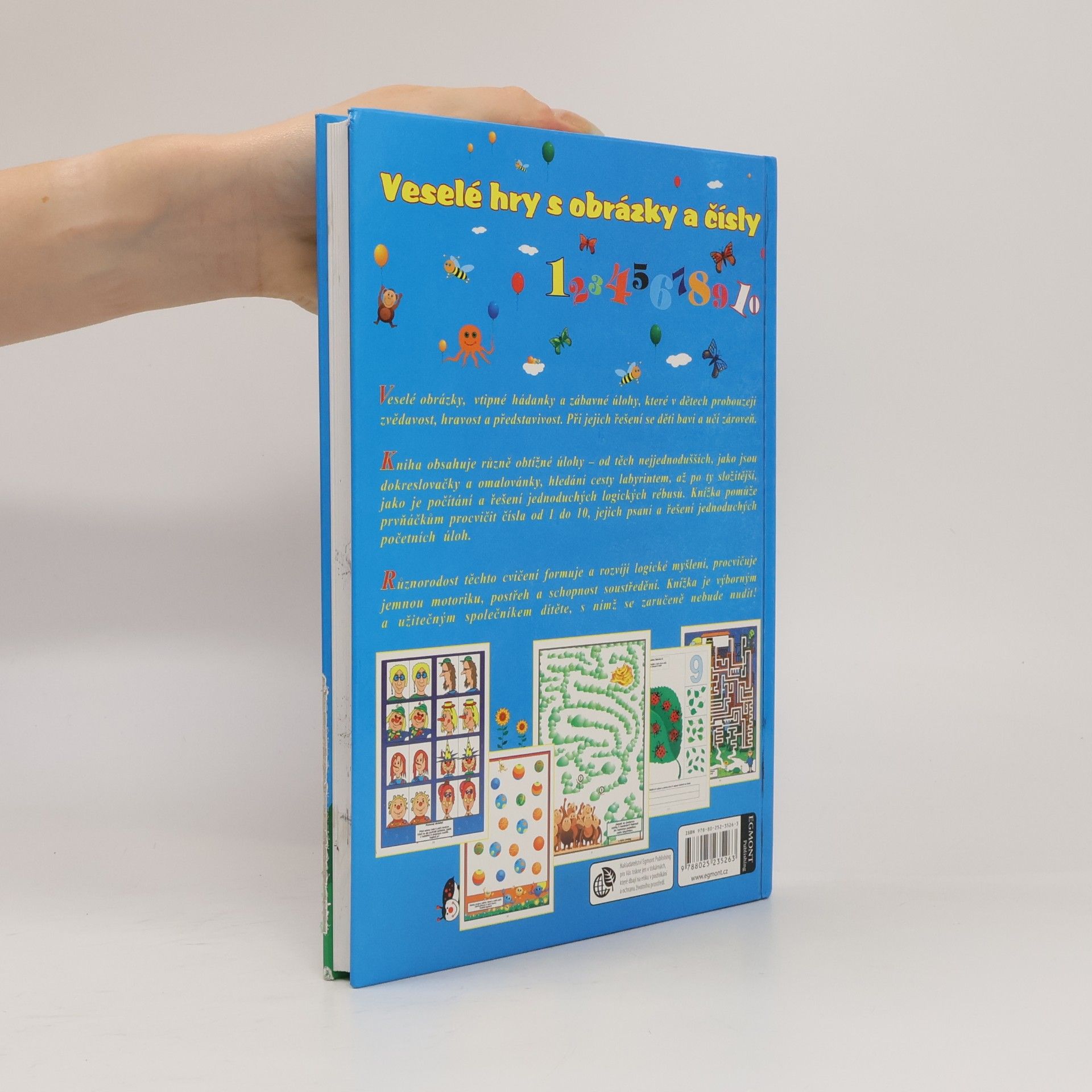 Various authors Veselé hry s obrázky a čísly
