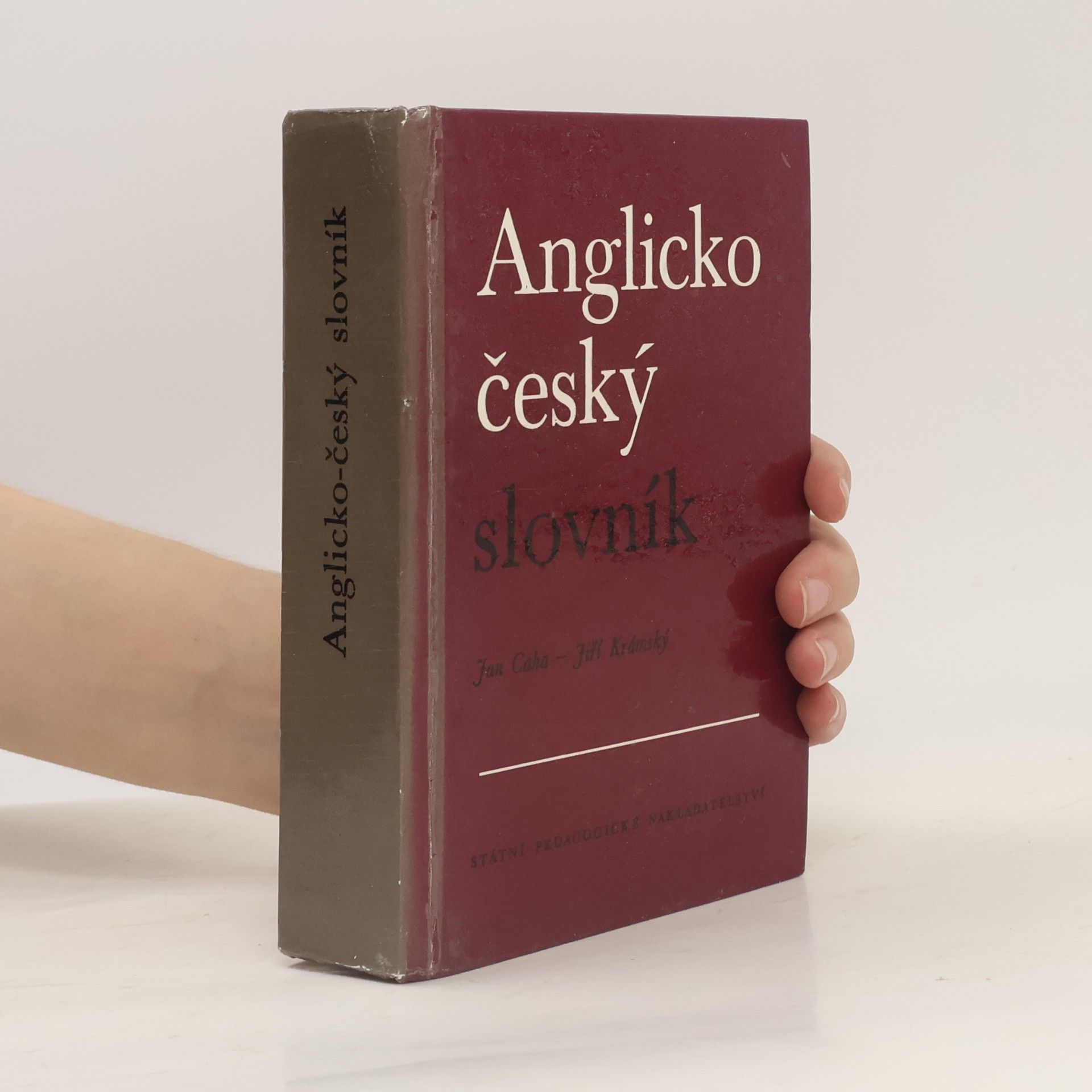 Jan Caha Anglicko-český slovník