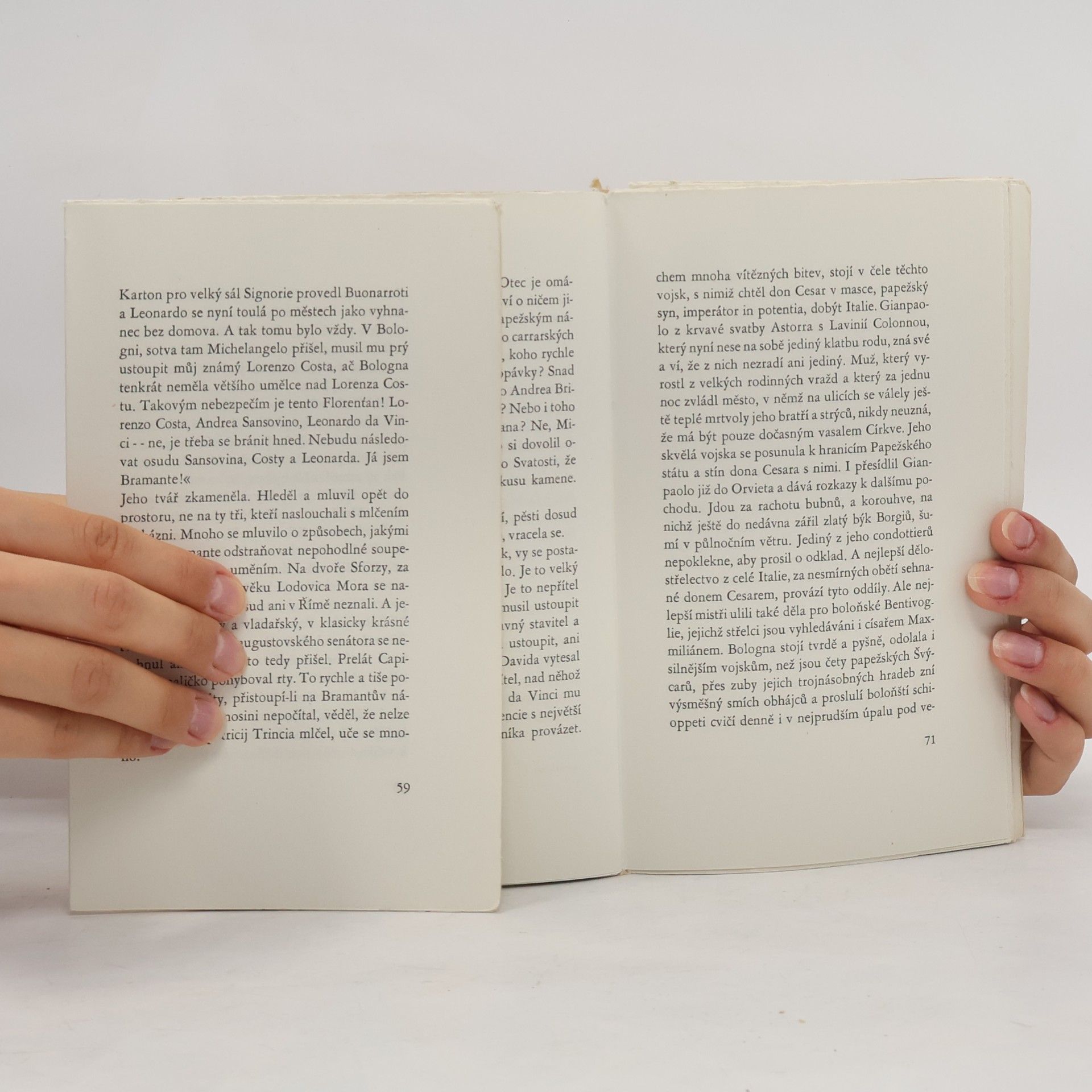 Karel Schulz Papežská mše. Fragment druhého dílu michelangelovské trilogie Kámen a bolest