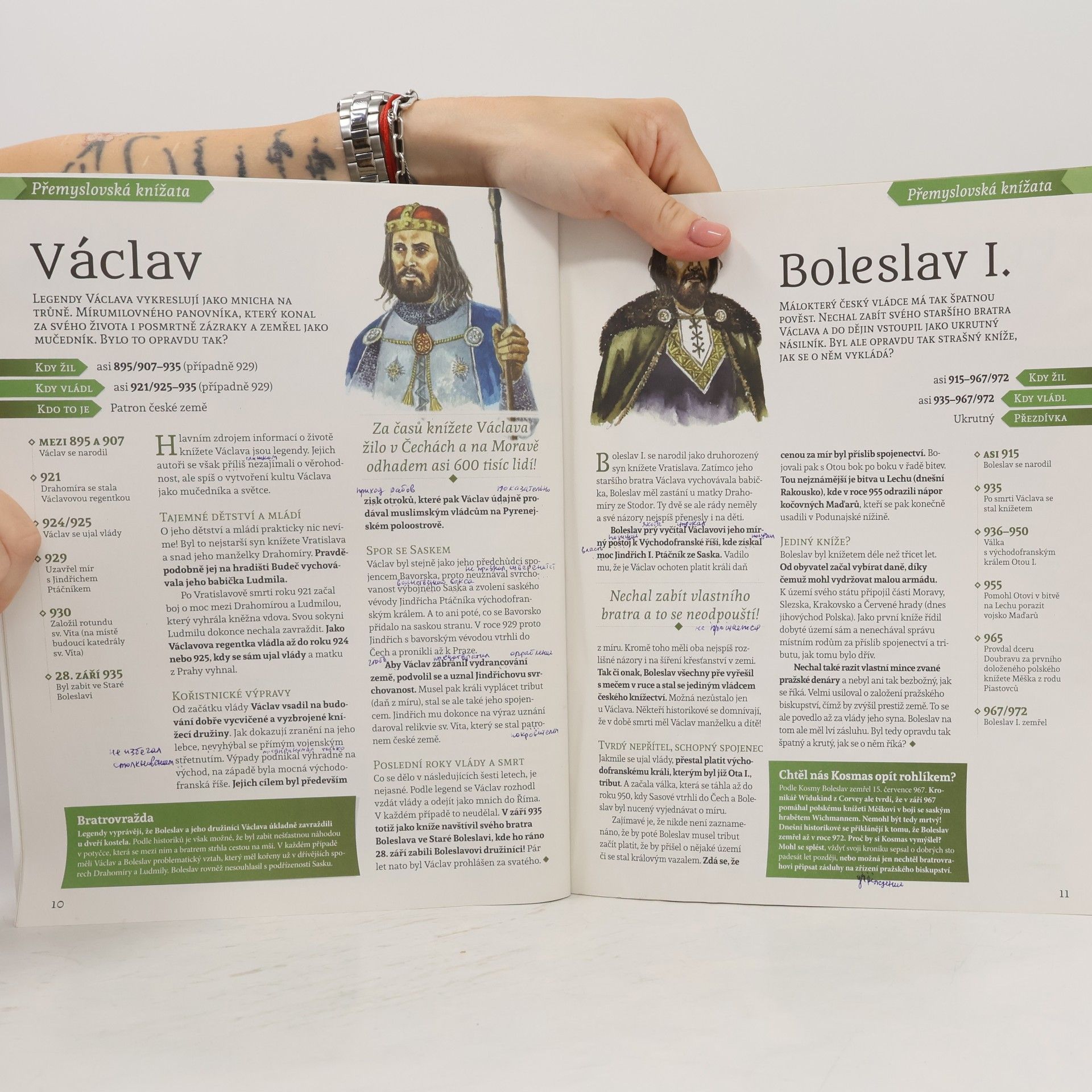 Auteurscollectief Všichni panovníci českých zemí