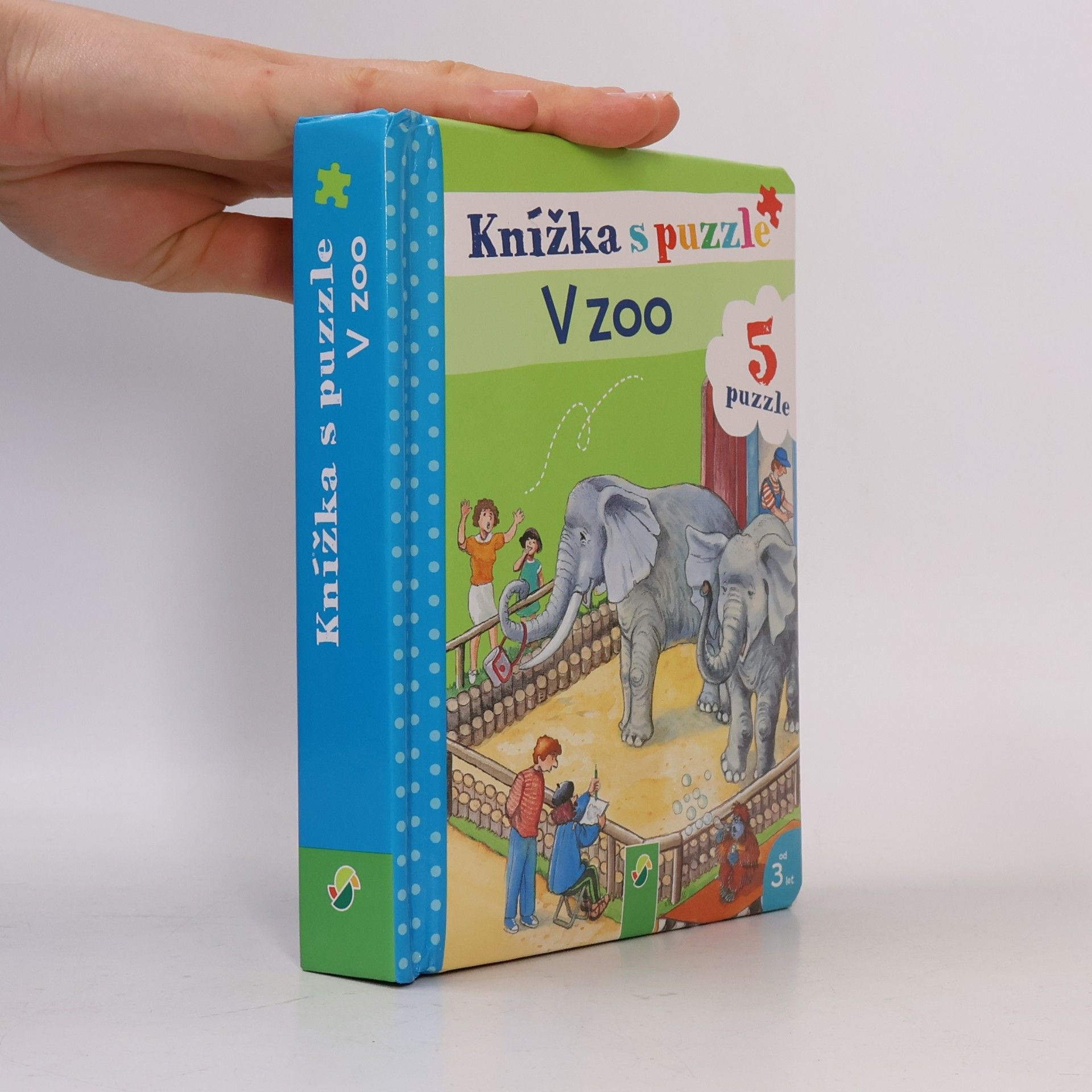 Collectif d'auteurs V Zoo: Knížka s puzzle
