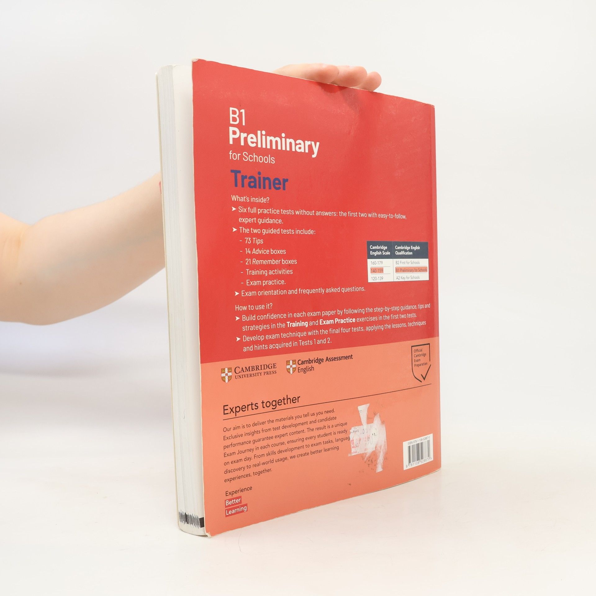 Various authors B1. Preliminary for School Trainer. Six Practice Tests without Answers