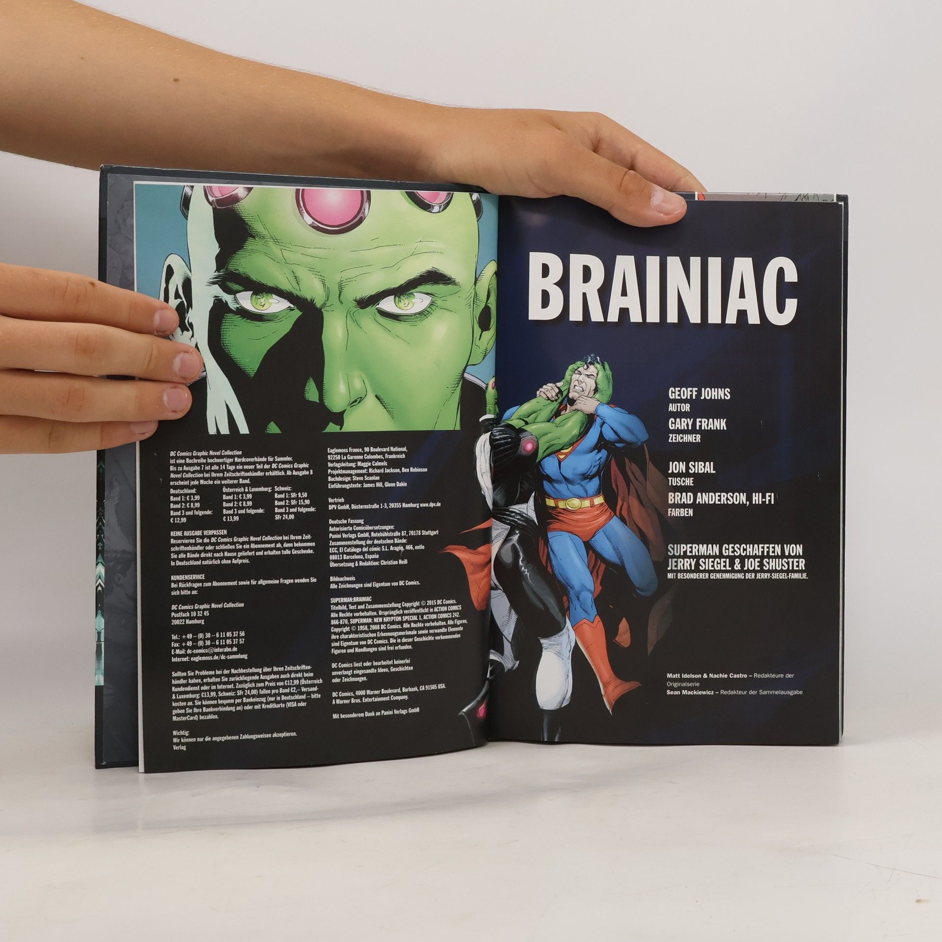 Geoff Johns DC Comics Graphic Novel Collection 28. Superman: Brainiac