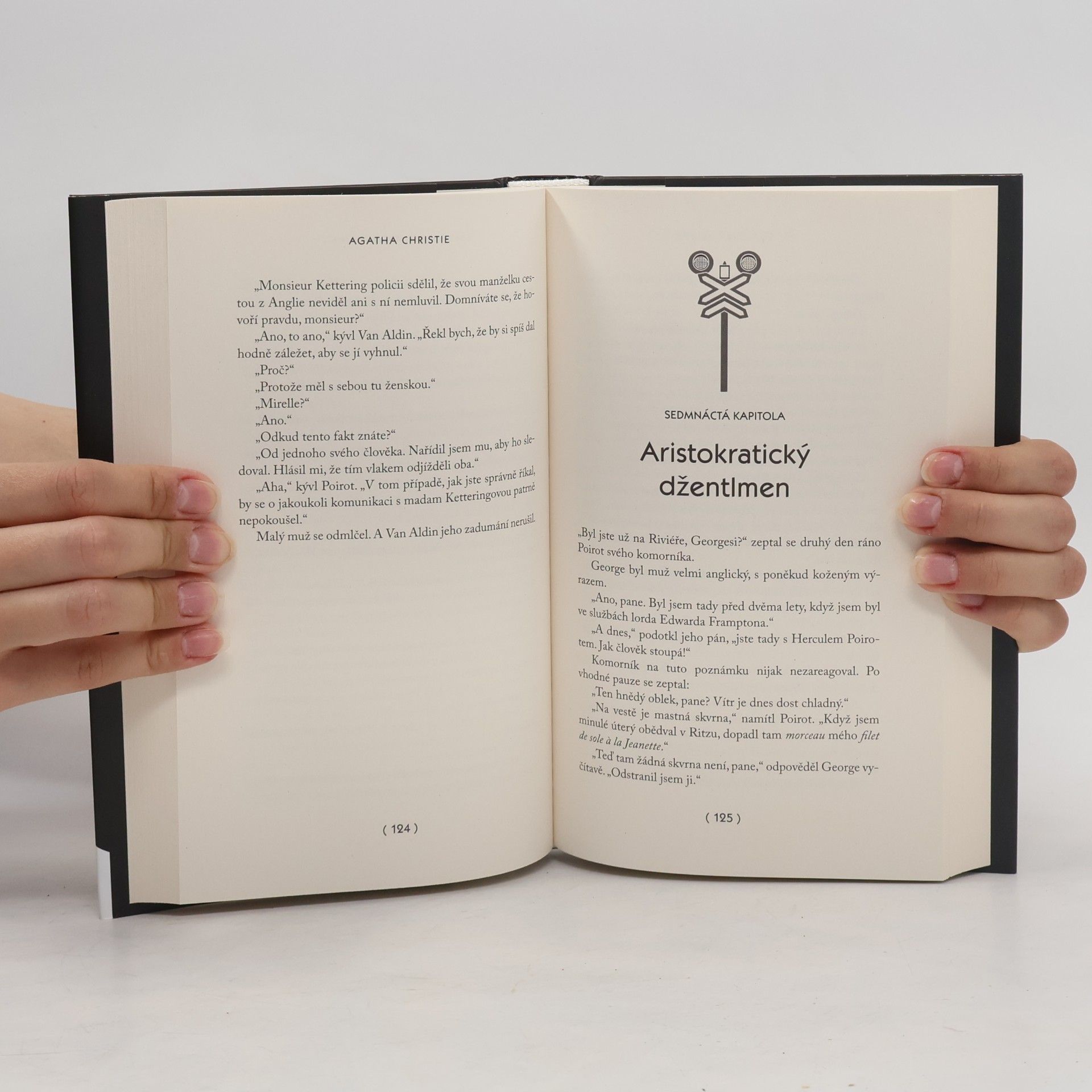 Agatha Christie Záhada Modrého vlaku