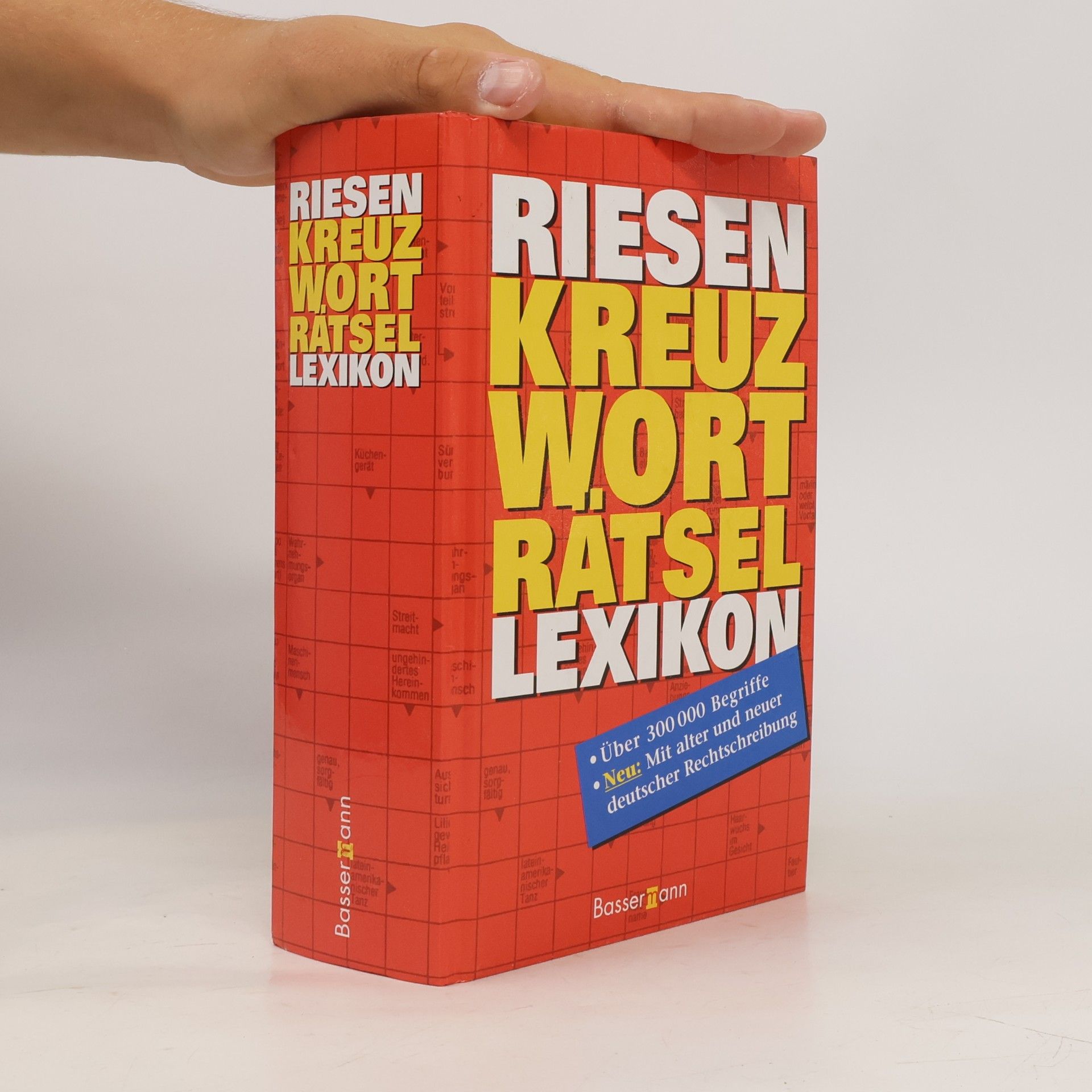 Hans Schiefelbein Riesen-Kreuzwort-Rätsel-Lexikon