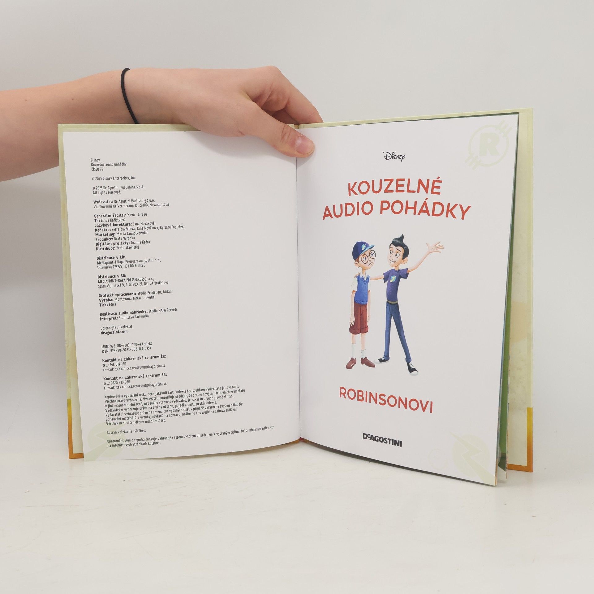 Walt Disney Kouzelné audio pohádky 75. Robinsonovi