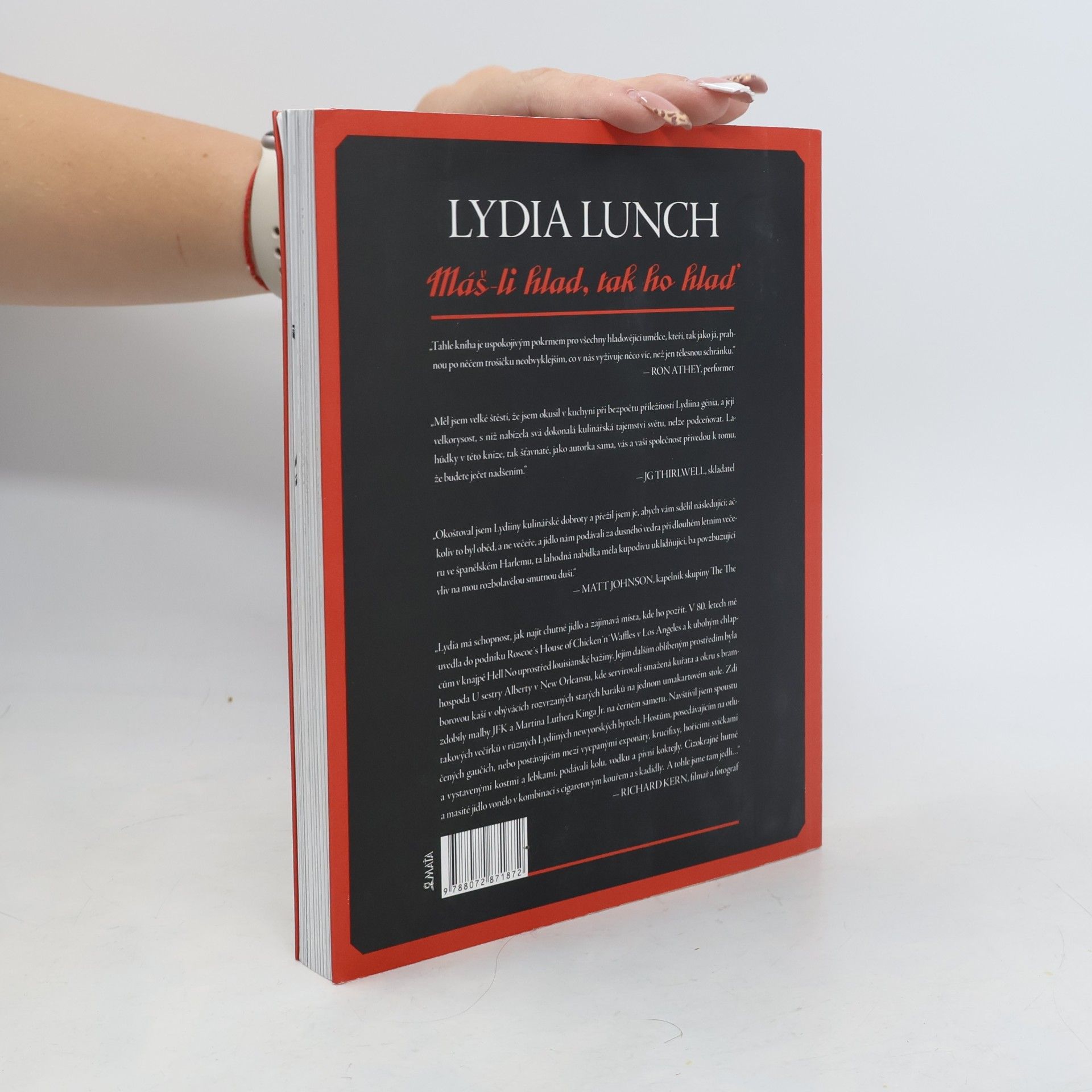 Lydia Lunch Máš-li hlad, tak ho hlaď