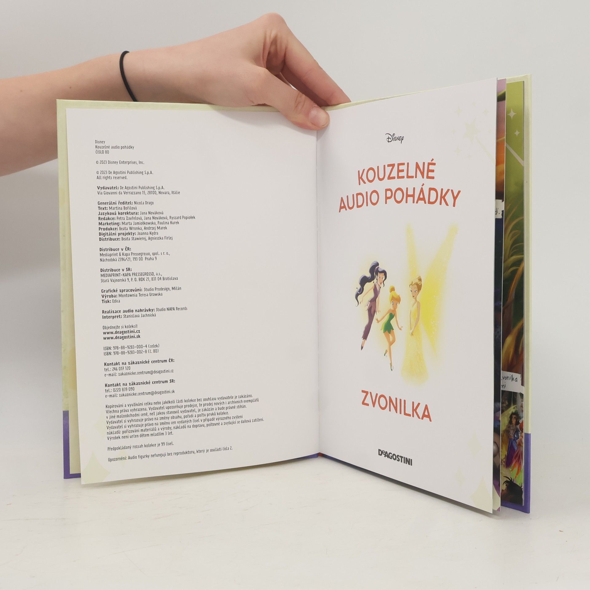 Kolektiv autorů Kouzelné audio pohádky. Zvonilka
