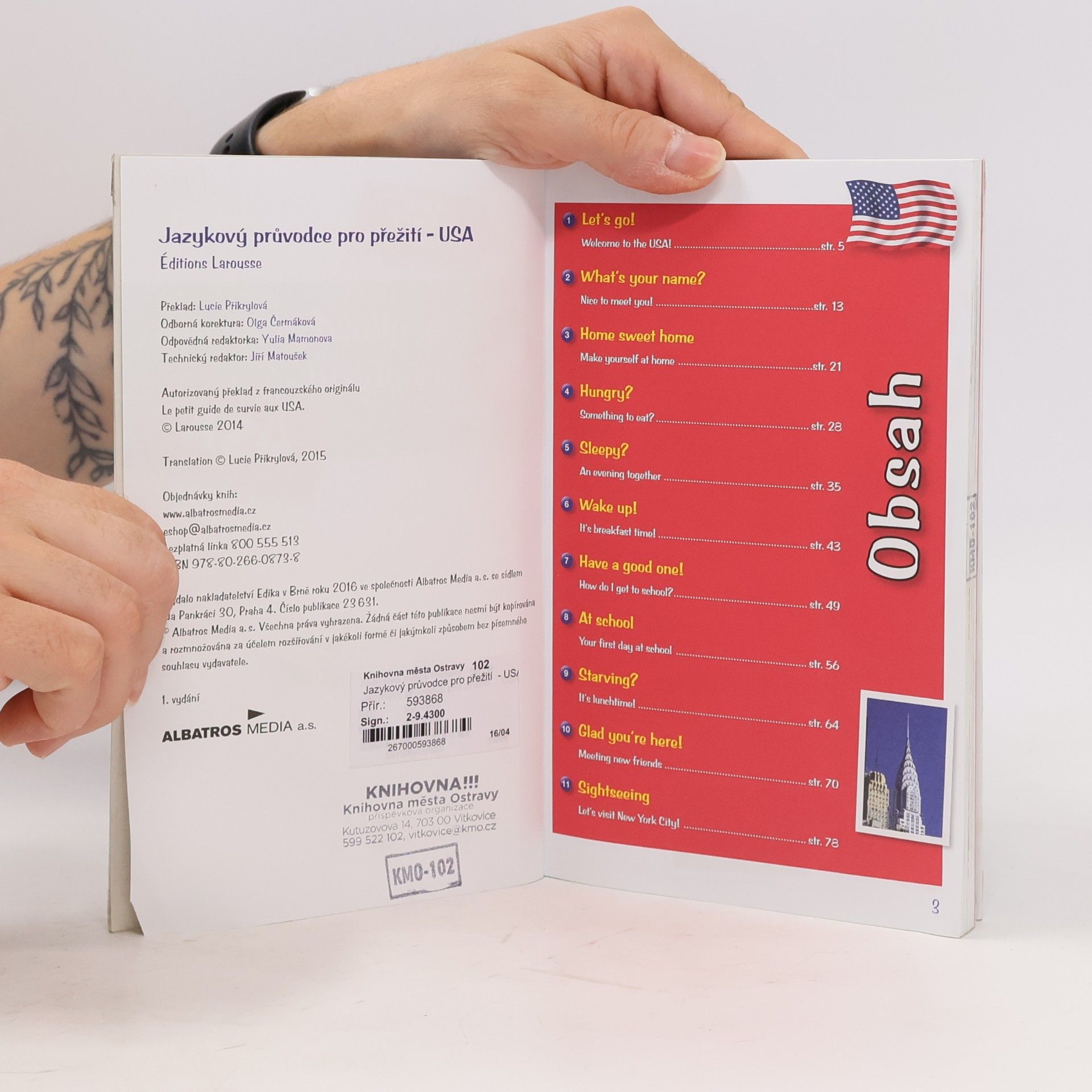 Various authors Jazykový průvodce pro přežití – USA