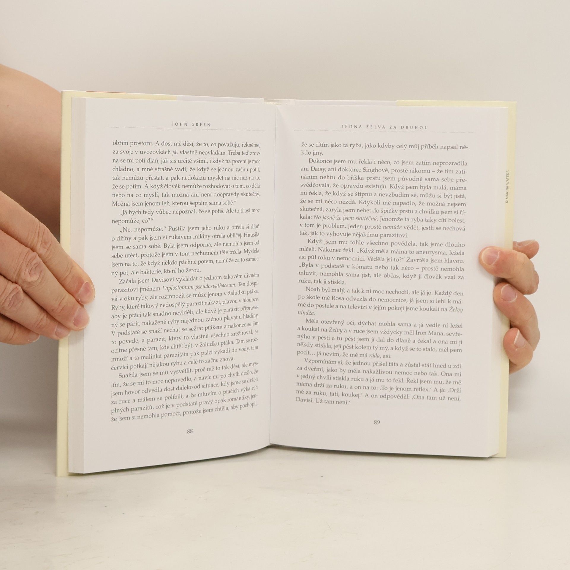 John Green Jedna želva za druhou