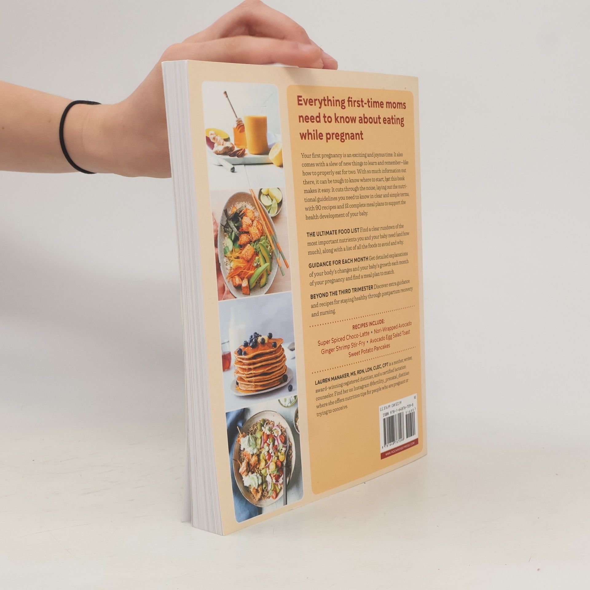 Lauren Manaker The First-Time Mom's Pregnancy Cookbook