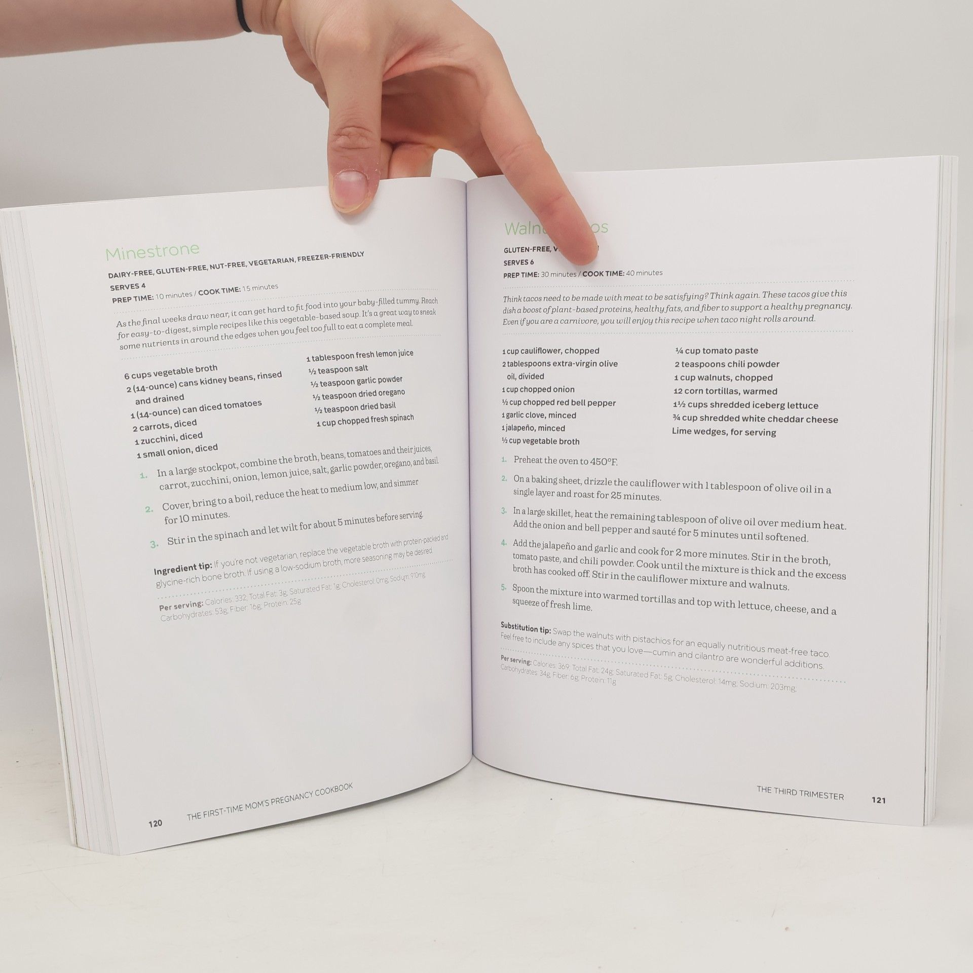 Lauren Manaker The First-Time Mom's Pregnancy Cookbook
